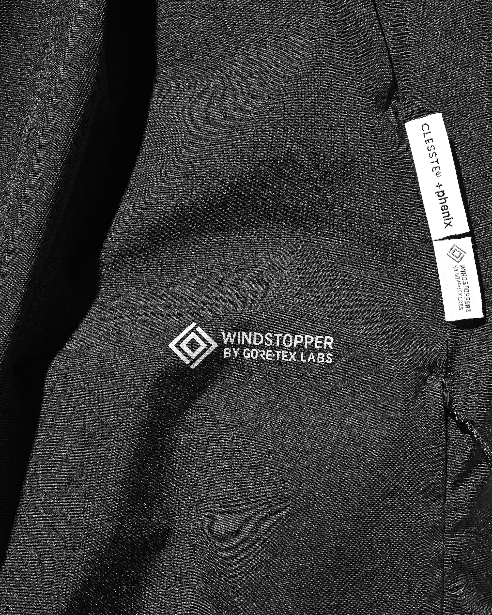 【6.20 SAT 20:00- IN STOCK】 +phenix WINDSTOPPER® by GORE-TEX LABS CITY BARREL LEG PANTS (BLACK×WHITE)