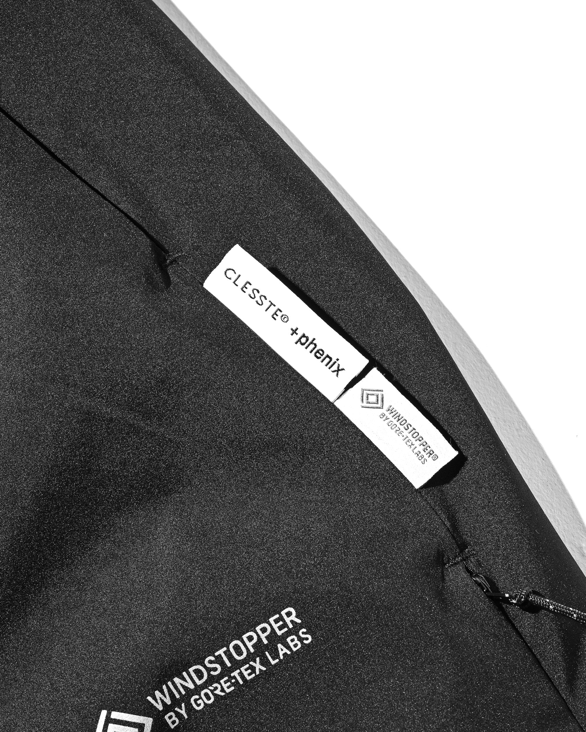 【6.20 SAT 20:00- IN STOCK】 +phenix WINDSTOPPER® by GORE-TEX LABS CITY BARREL LEG PANTS (BLACK×WHITE)