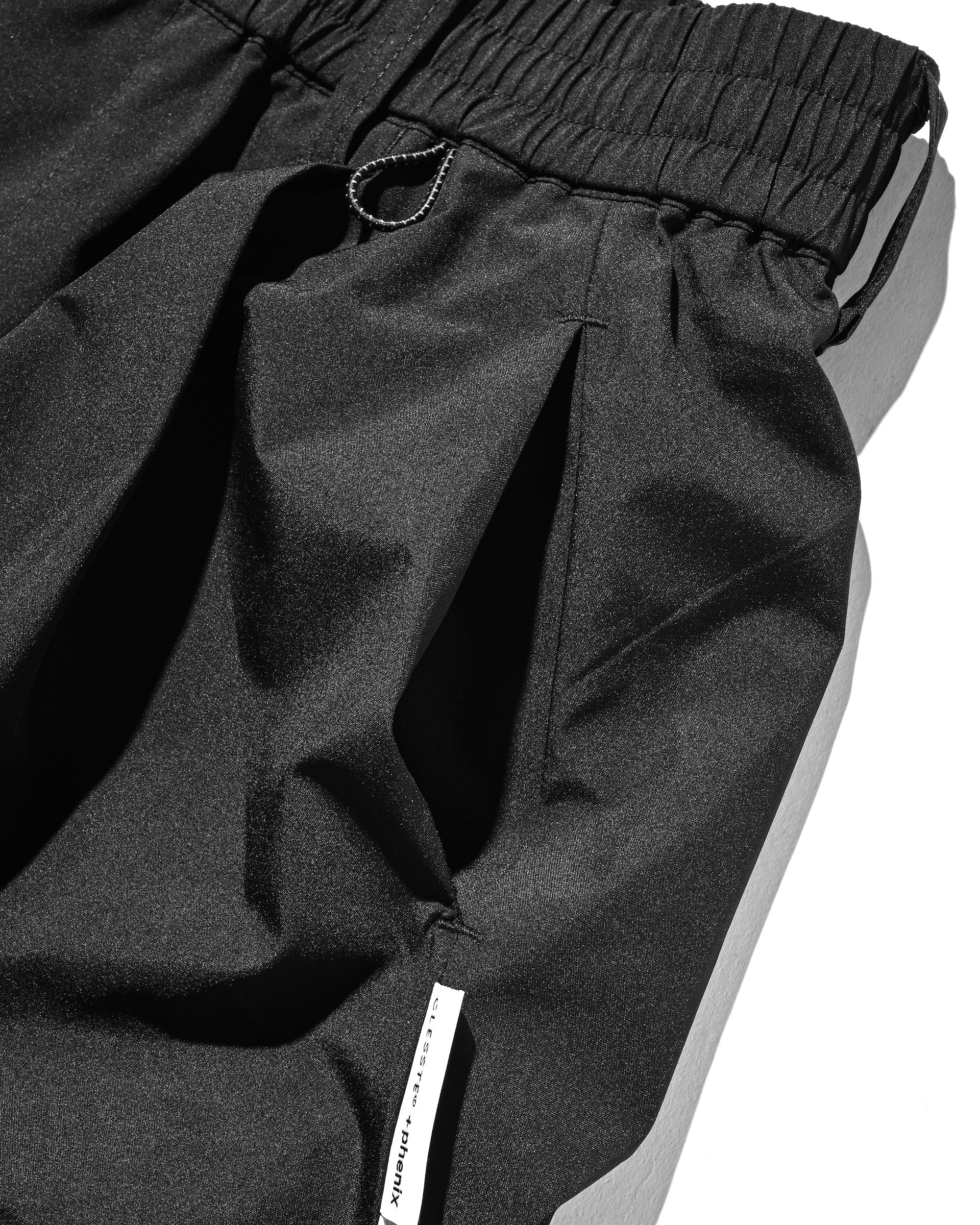 【6.20 SAT 20:00- IN STOCK】 +phenix WINDSTOPPER® by GORE-TEX LABS CITY BARREL LEG PANTS (BLACK×WHITE)