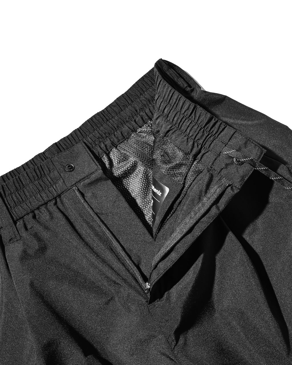【9.2 WED 20:00- IN STOCK】+phenix WINDSTOPPER® by GORE-TEX LABS TWILL CITY BARREL LEG PANTS (BLACK×WHITE)
