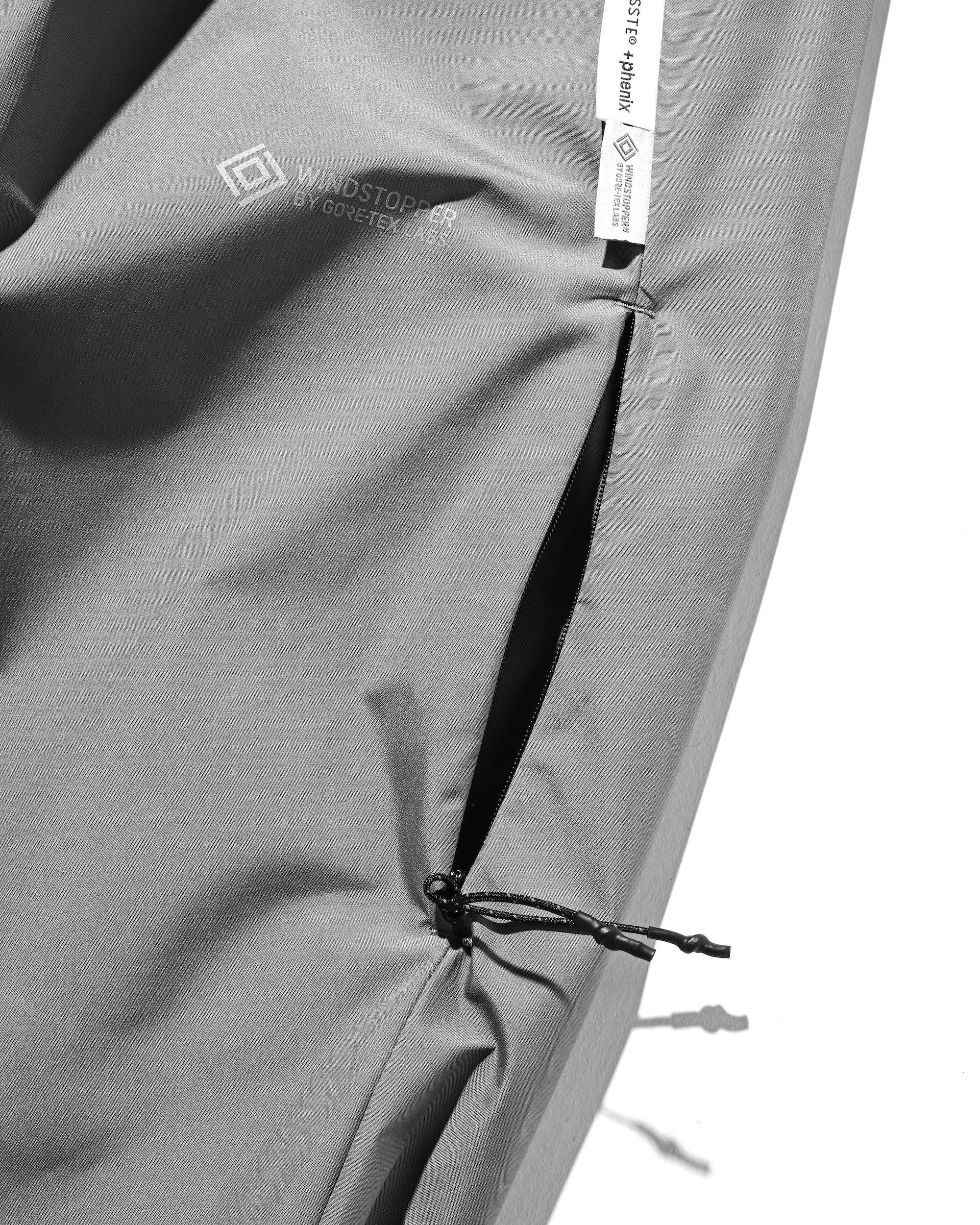【1.31 SAT 20:00- IN STOCK】+phenix WINDSTOPPER® by GORE-TEX LABS CITY BARREL LEG PANTS (CHARCOAL GRAY)