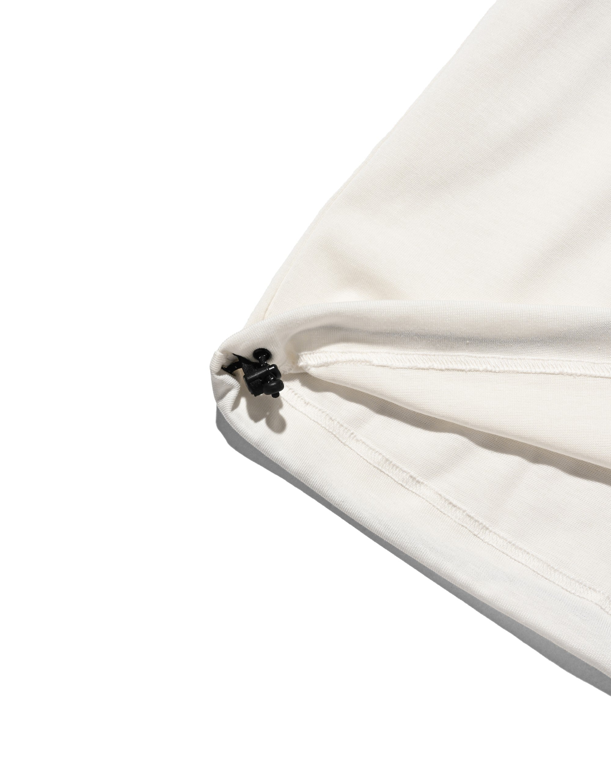 【8.19 WED 20:00- IN STOCK】RAGLAN HENLEY NECK S/S T-SHIRT WITH DRAWSTRINGS (WHITE×NAVY)