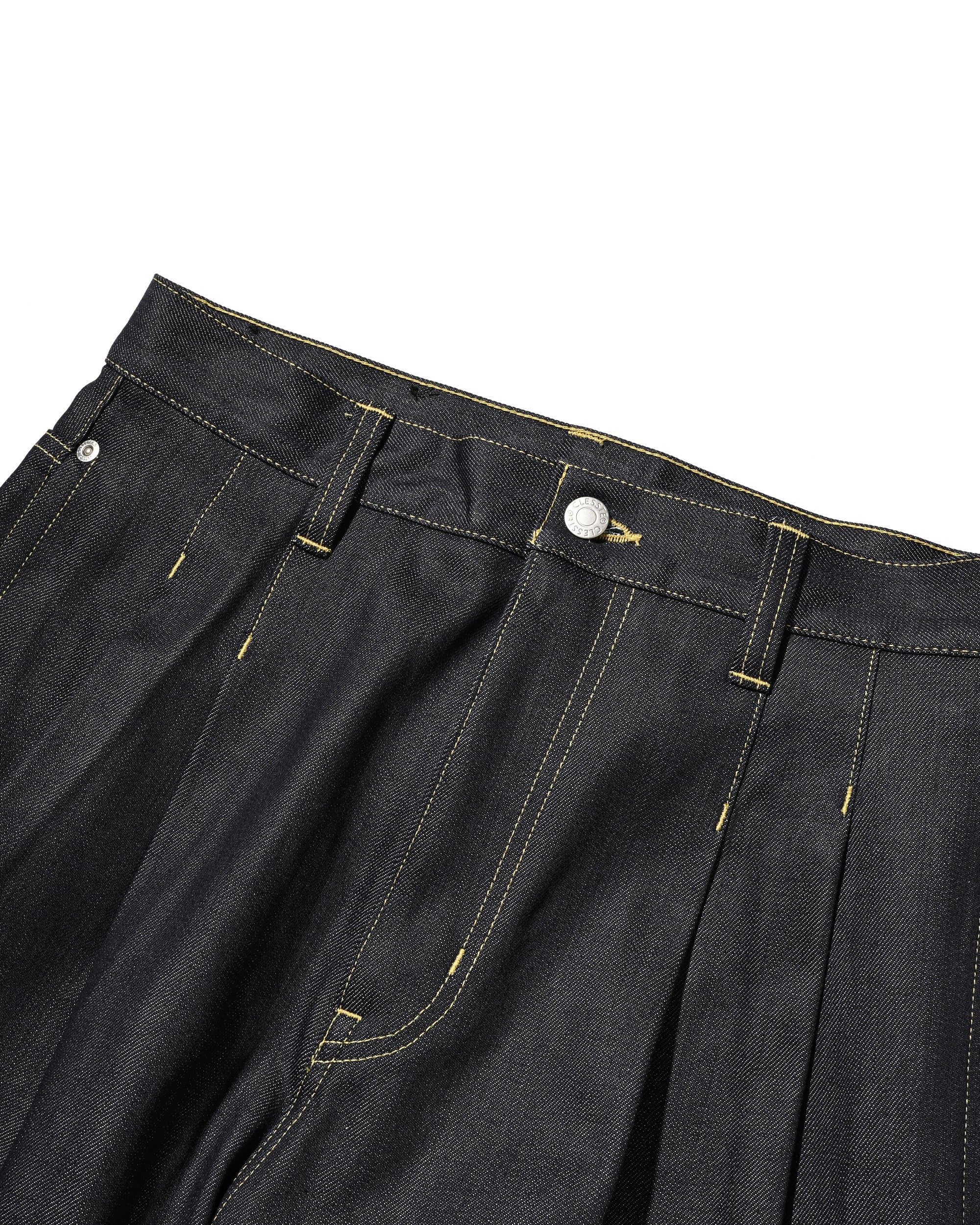 【8.19 WED 20:00- IN STOCK】RAW DENIM CITY WIDE STRAIGHT PANTS (RIGID INDIGO)