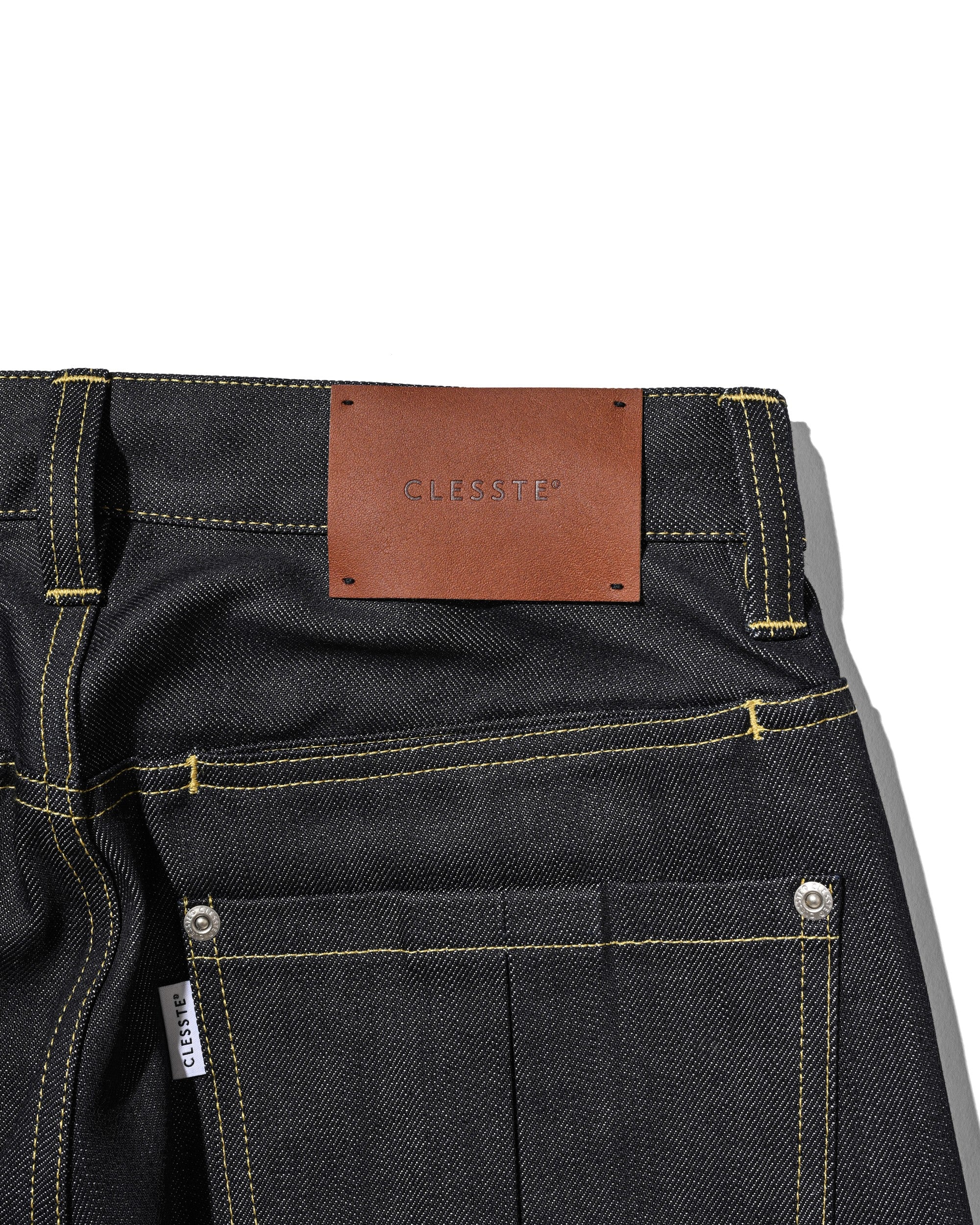 【8.19 WED 20:00- IN STOCK】RAW DENIM CITY WIDE STRAIGHT PANTS (RIGID INDIGO)