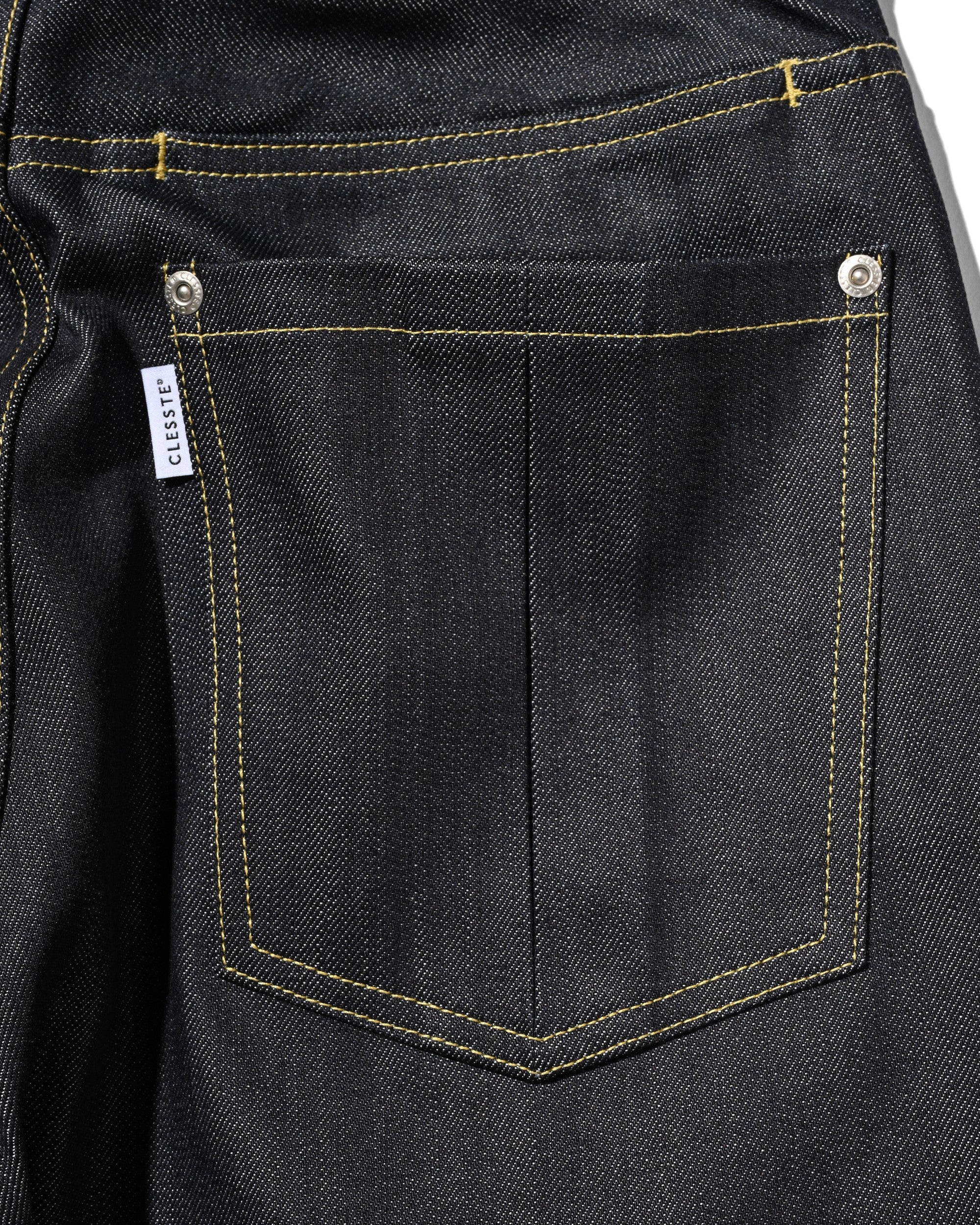【8.19 WED 20:00- IN STOCK】RAW DENIM CITY WIDE STRAIGHT PANTS (RIGID INDIGO)