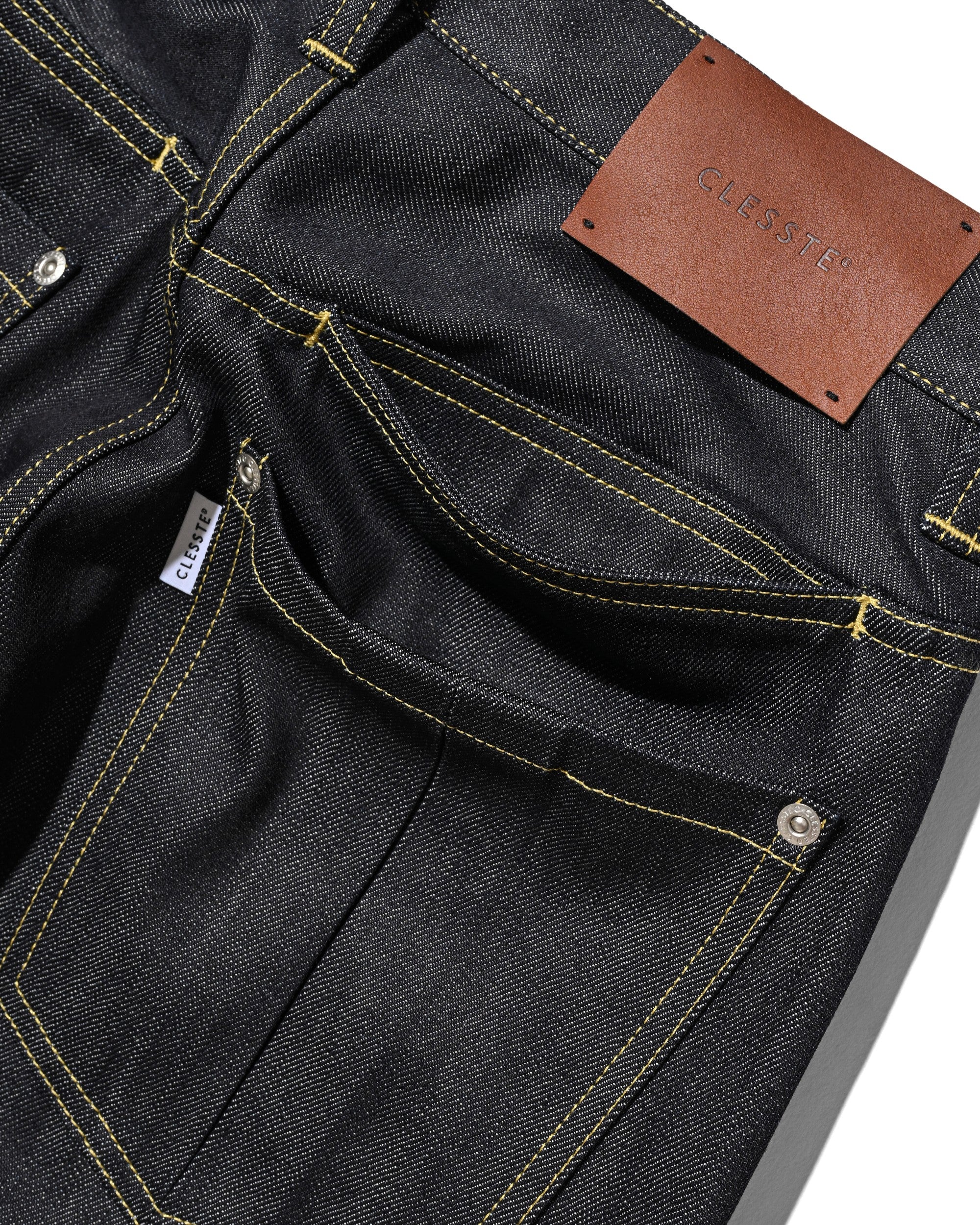 【8.19 WED 20:00- IN STOCK】RAW DENIM CITY WIDE STRAIGHT PANTS (RIGID INDIGO)
