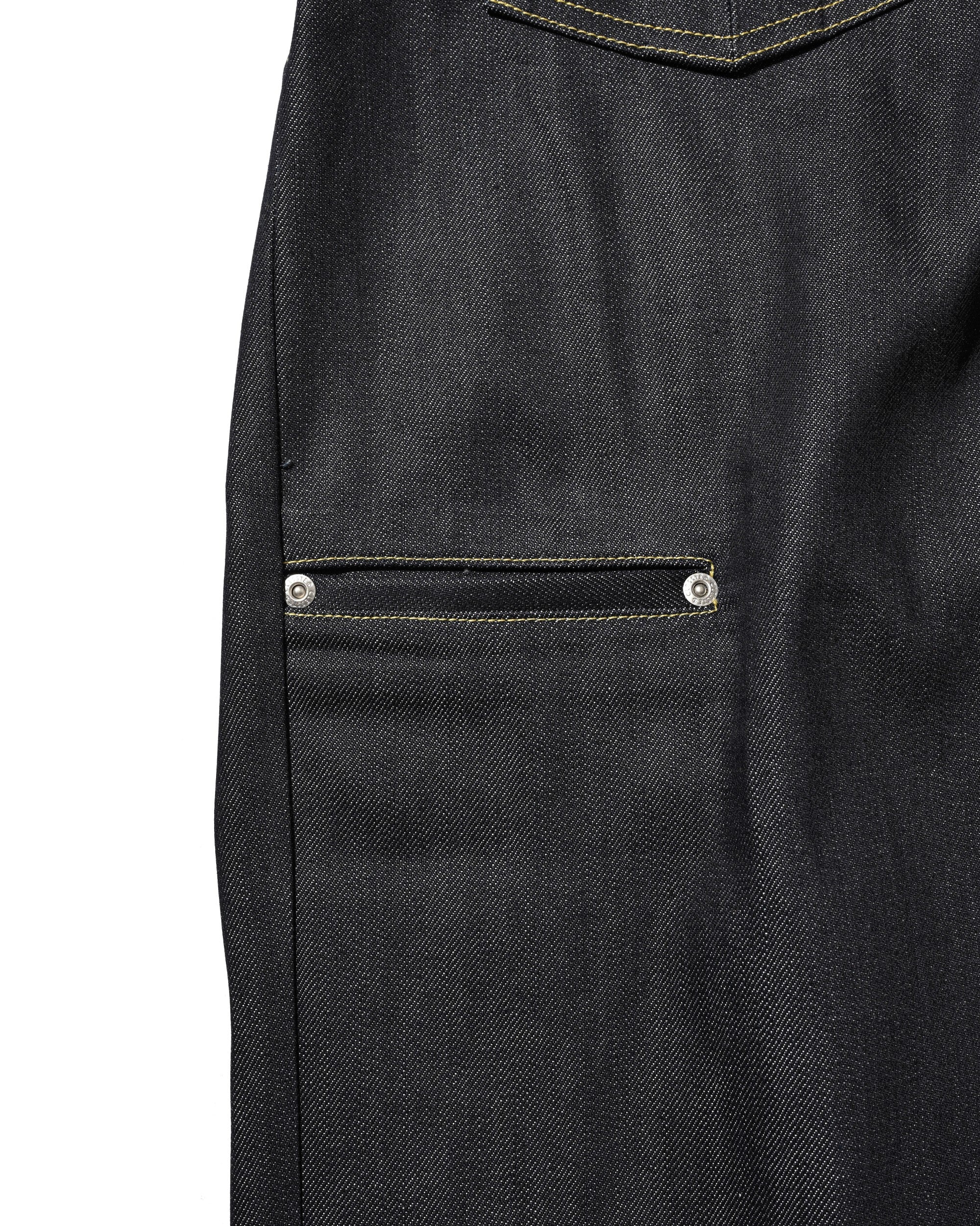 【8.19 WED 20:00- IN STOCK】RAW DENIM CITY WIDE STRAIGHT PANTS (RIGID INDIGO)