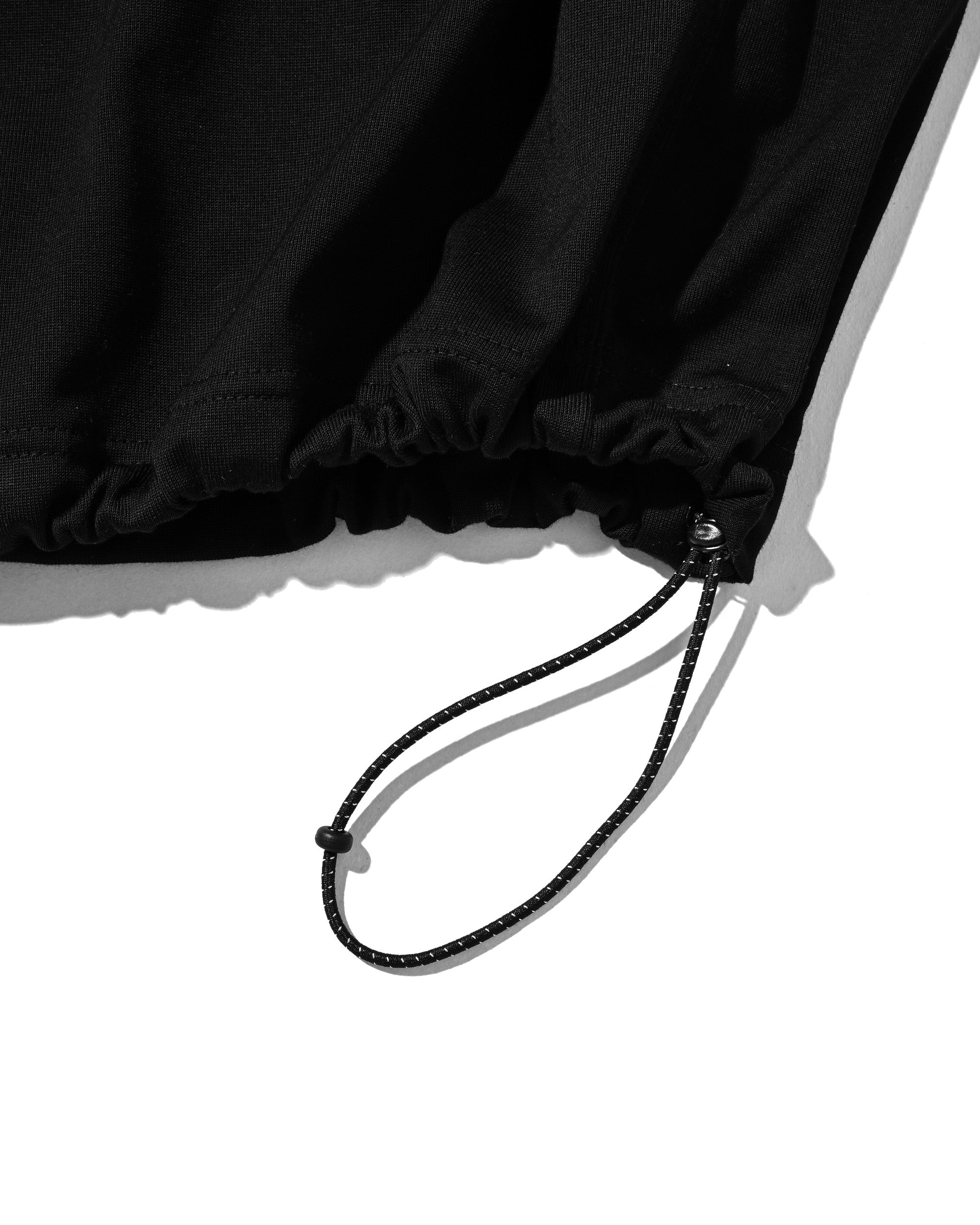 【8.29 SAT 20:00- IN STOCK】EMBROIDERED GAME S/S T-SHIRT WITH DRAWSTRINGS (BLACK)