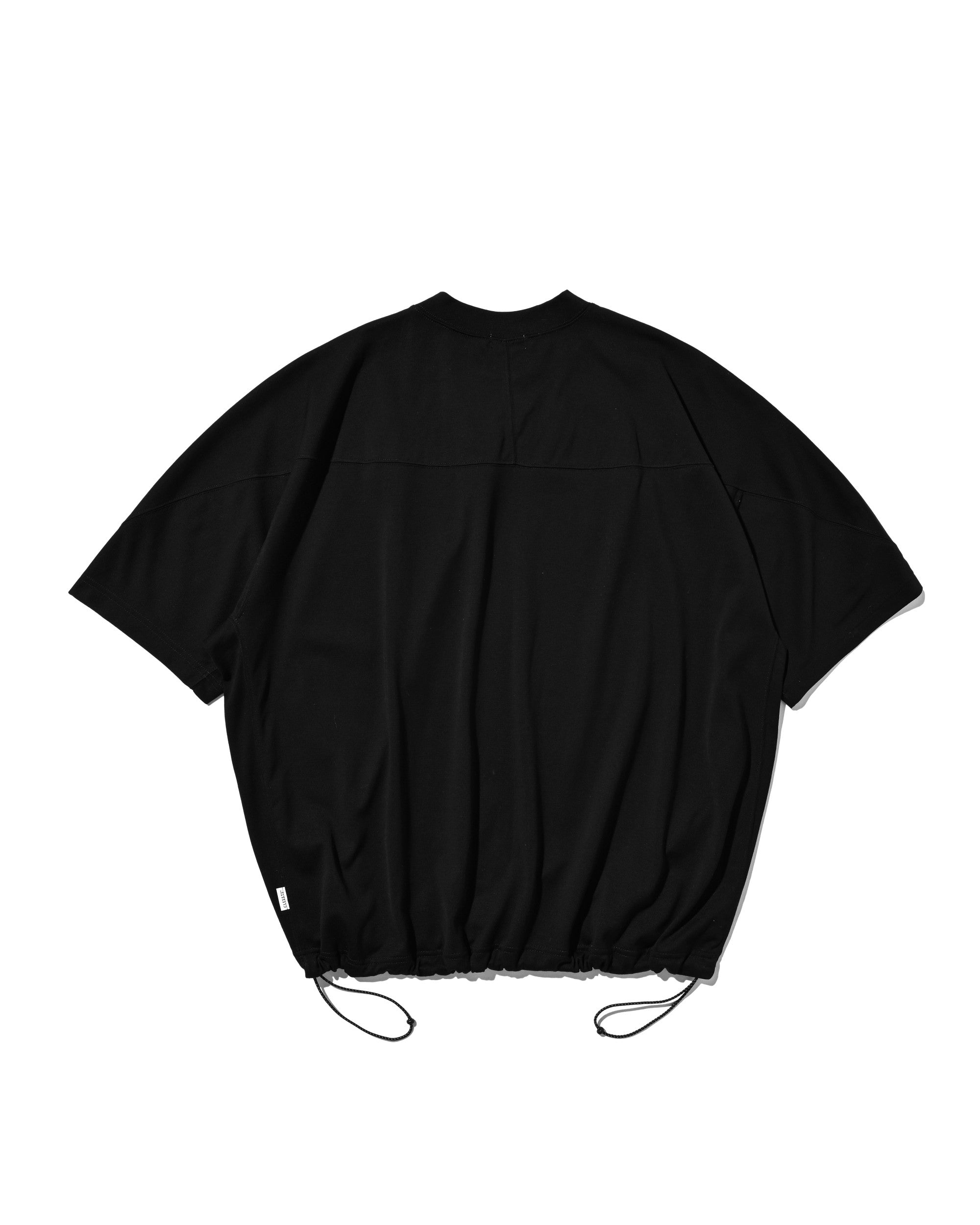 【8.29 SAT 20:00- IN STOCK】EMBROIDERED GAME S/S T-SHIRT WITH DRAWSTRINGS (BLACK)
