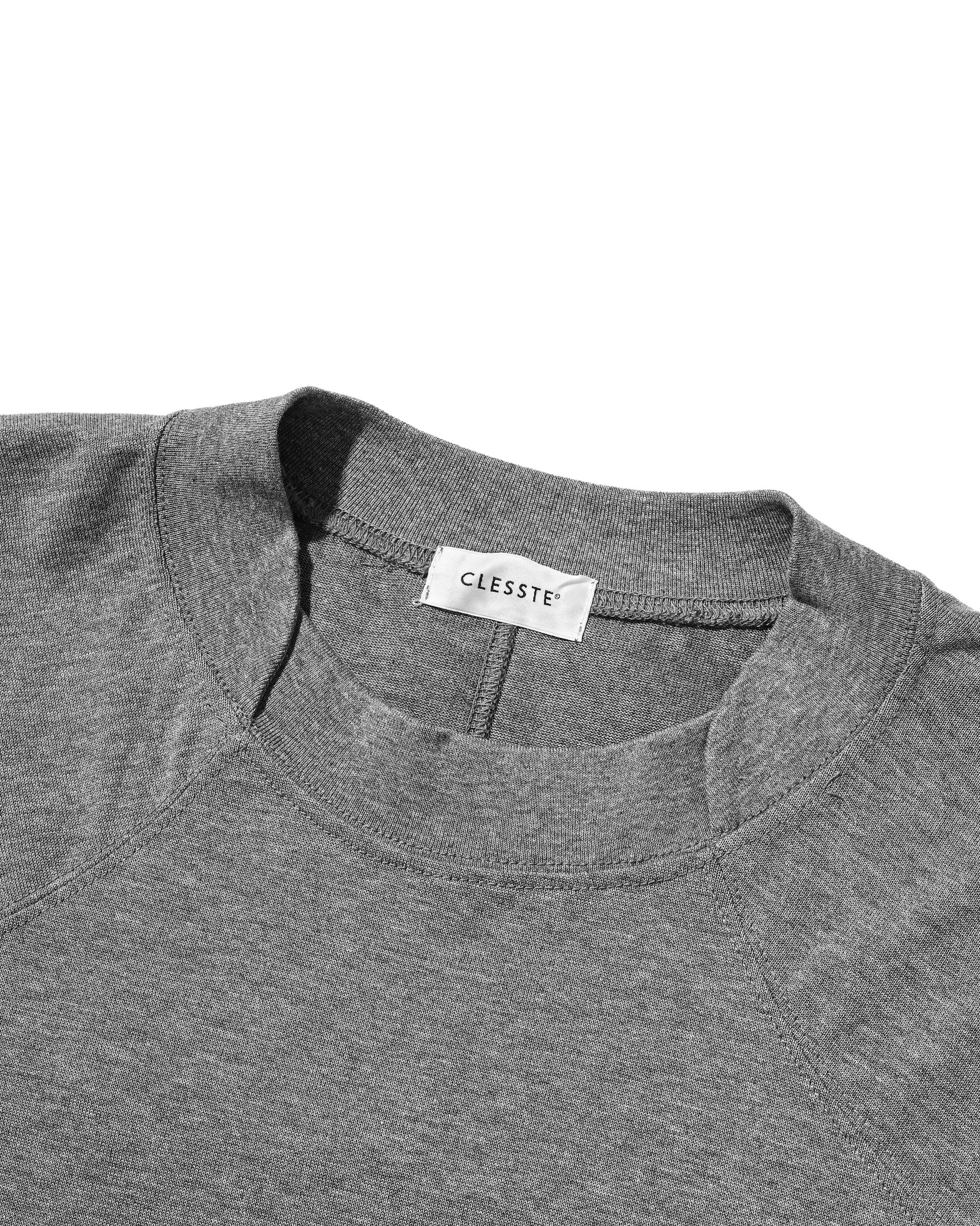 【8.29 SAT 20:00- IN STOCK】EMBROIDERED GAME S/S T-SHIRT WITH DRAWSTRINGS (HEATHER GRAY)