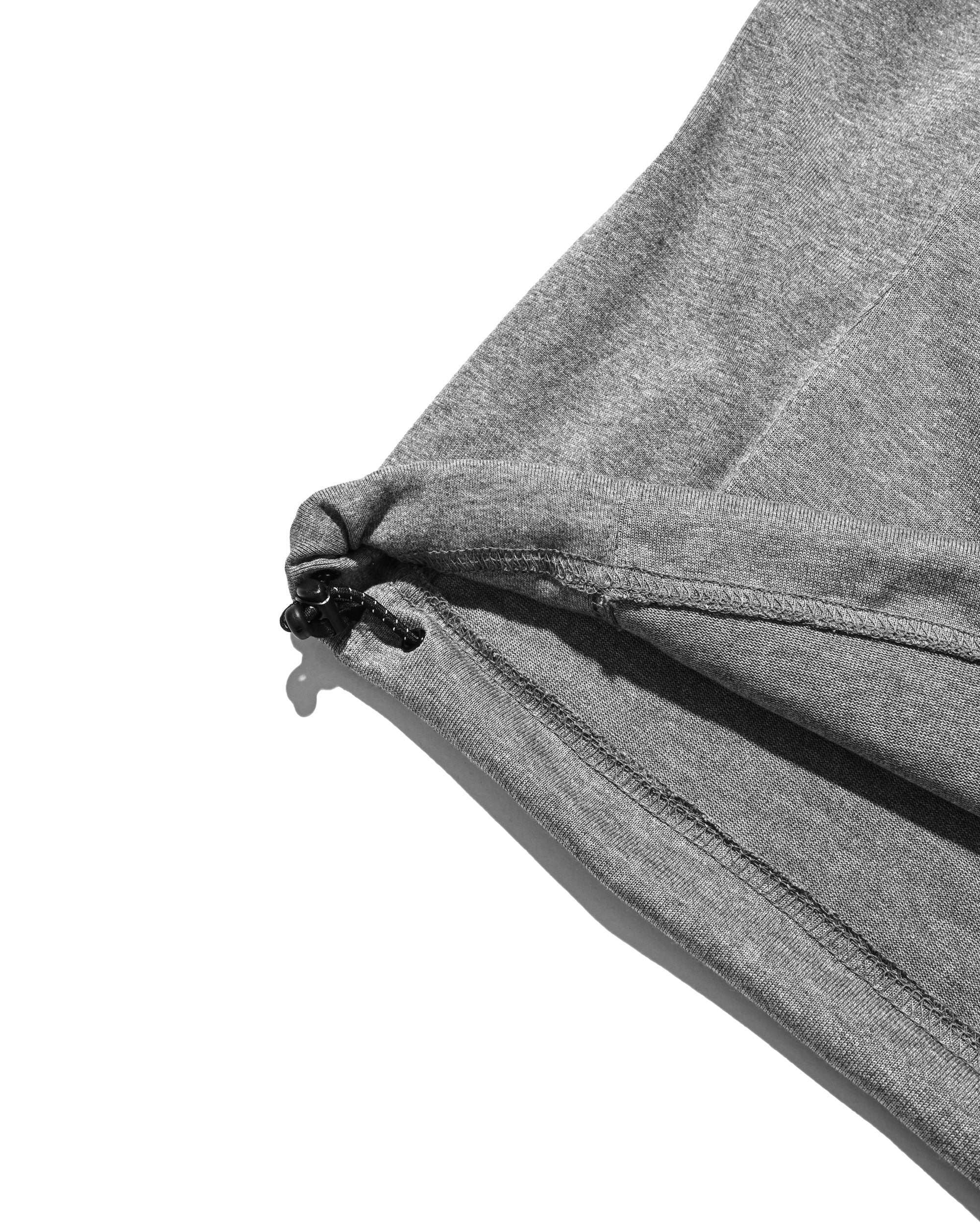 【8.29 SAT 20:00- IN STOCK】EMBROIDERED GAME S/S T-SHIRT WITH DRAWSTRINGS (HEATHER GRAY)
