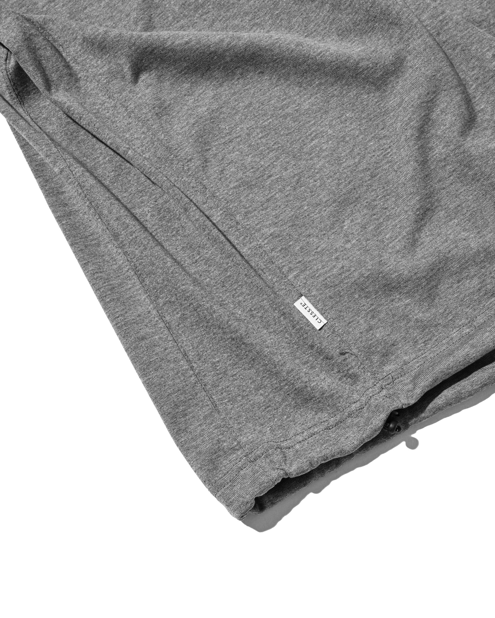 【8.29 SAT 20:00- IN STOCK】EMBROIDERED GAME S/S T-SHIRT WITH DRAWSTRINGS (HEATHER GRAY)