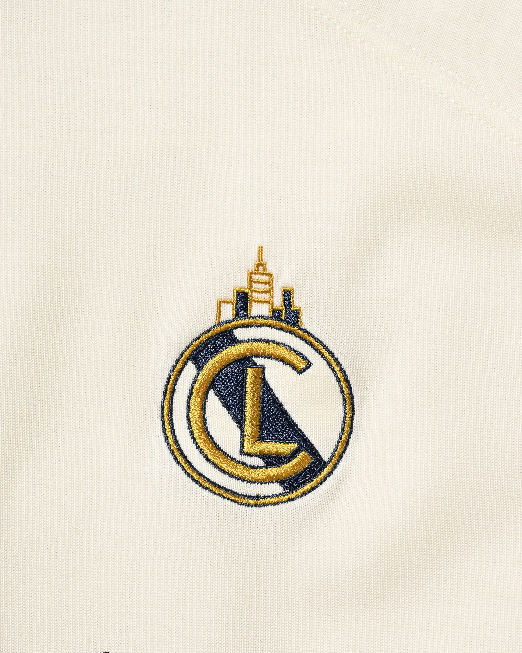 【8.29 SAT 20:00- IN STOCK】EMBROIDERED GAME S/S T-SHIRT WITH DRAWSTRINGS (WHITE)