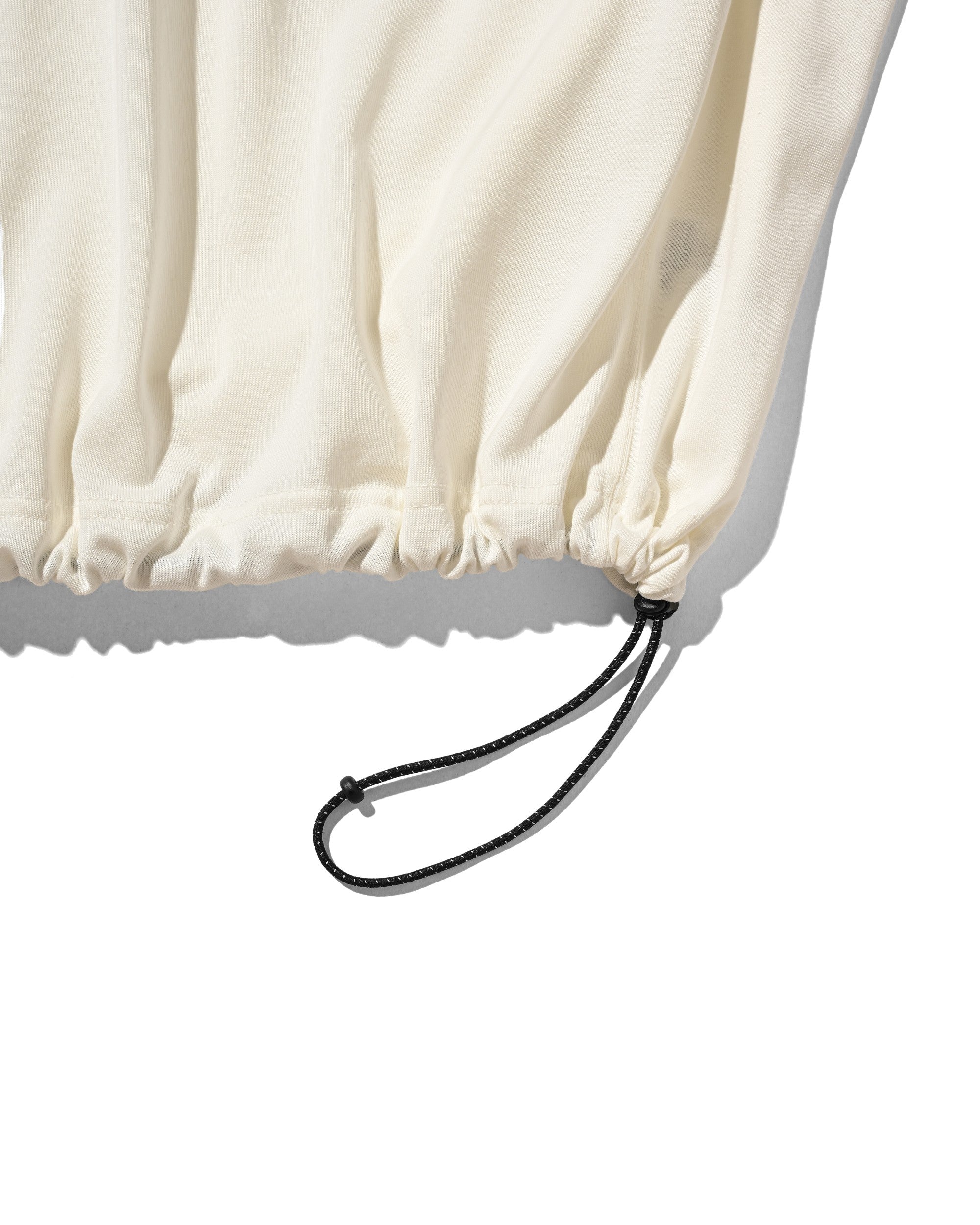 【8.29 SAT 20:00- IN STOCK】EMBROIDERED GAME S/S T-SHIRT WITH DRAWSTRINGS (WHITE)