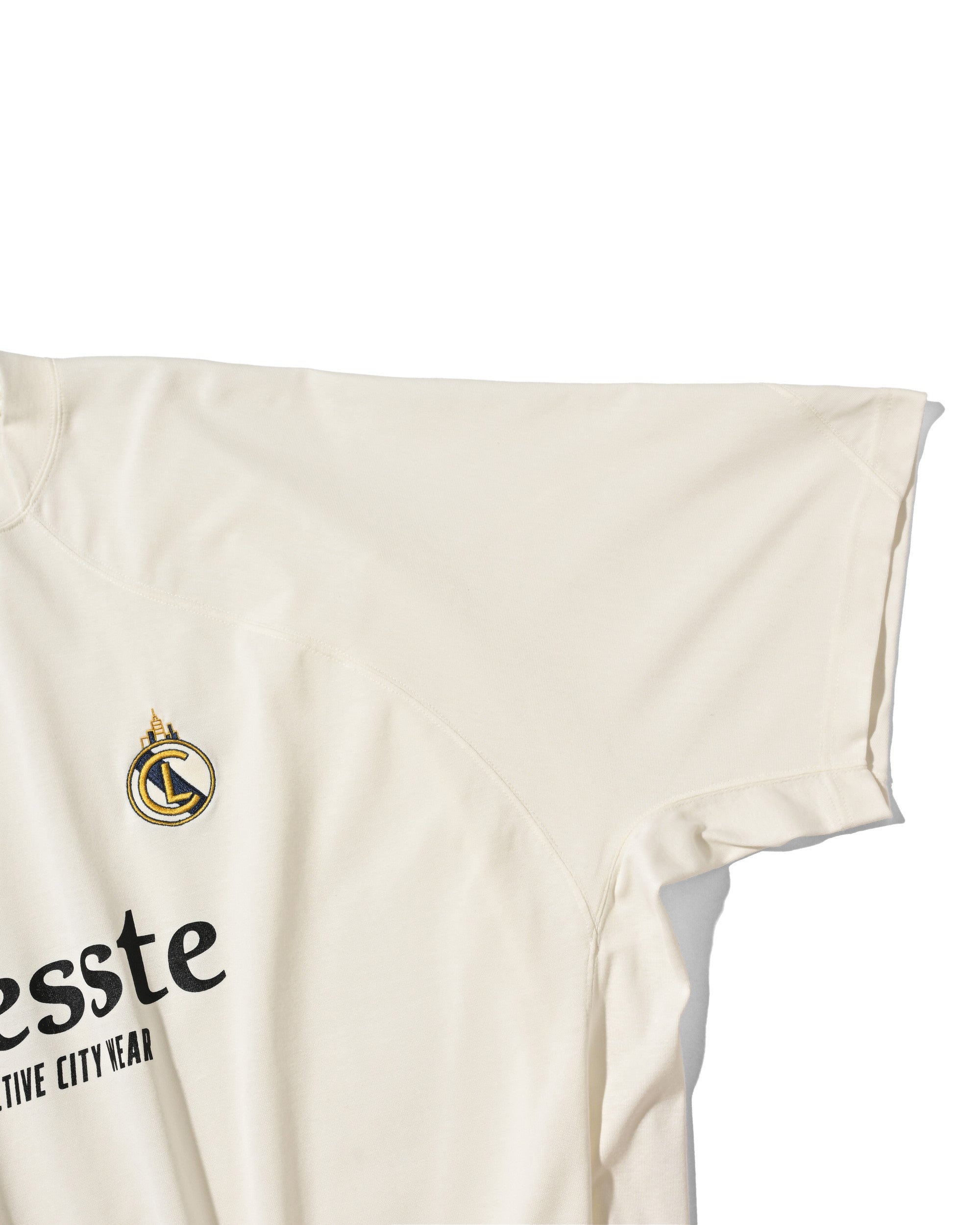 【8.29 SAT 20:00- IN STOCK】EMBROIDERED GAME S/S T-SHIRT WITH DRAWSTRINGS (WHITE)