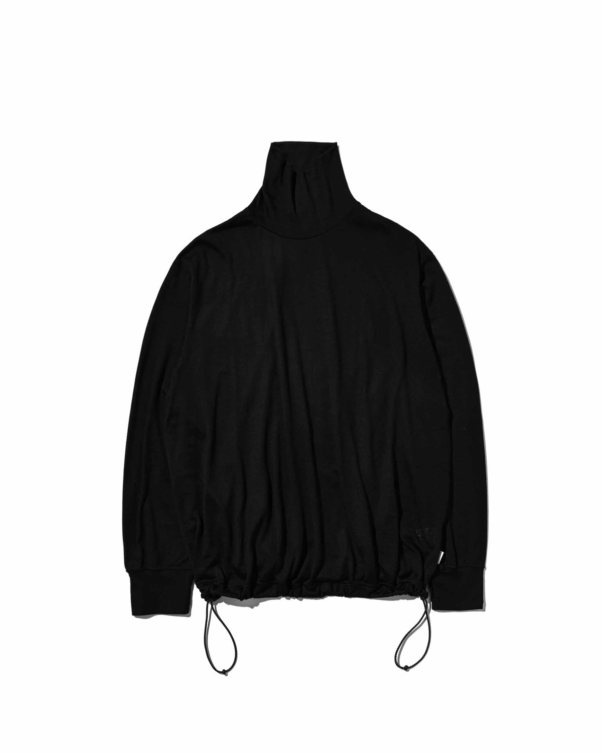 【9.16 WED 20:00- IN STOCK】MERINO WOOL L/S TURTLENECK TEE (BLACK)