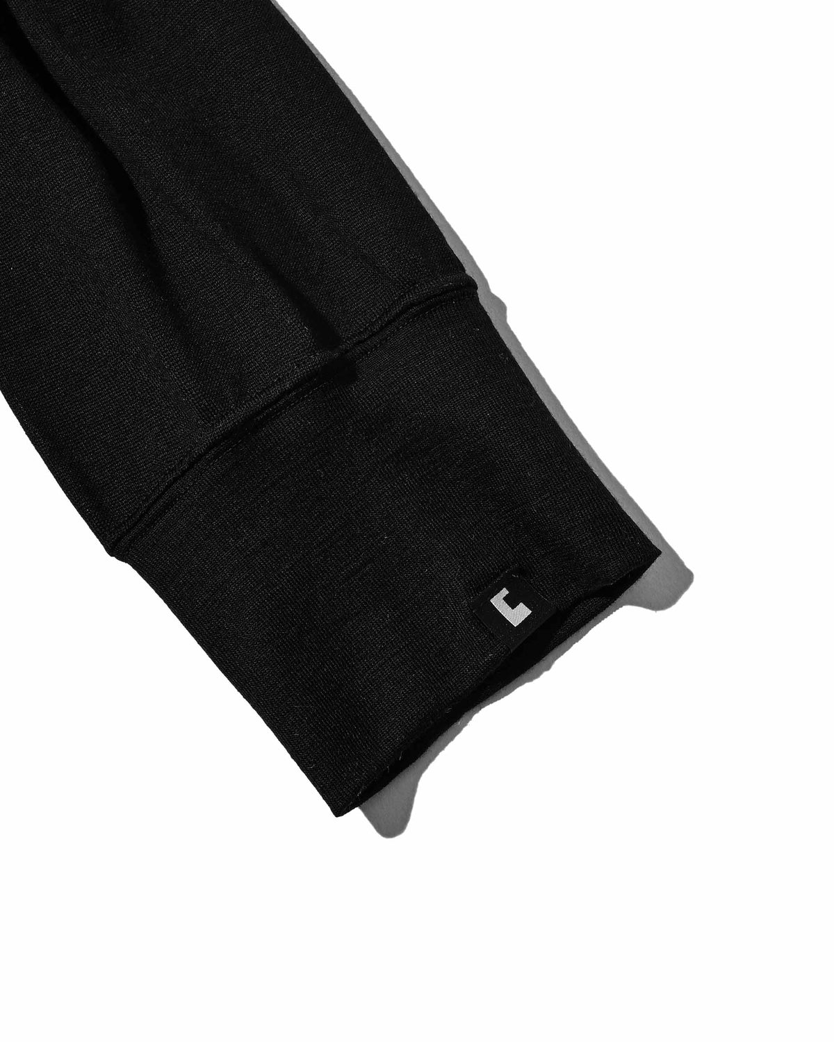 【9.16 WED 20:00- IN STOCK】MERINO WOOL L/S TURTLENECK TEE (BLACK)