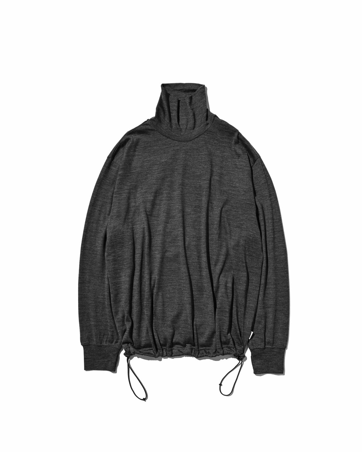 【9.16 WED 20:00- IN STOCK】MERINO WOOL L/S TURTLENECK TEE (GRAY)