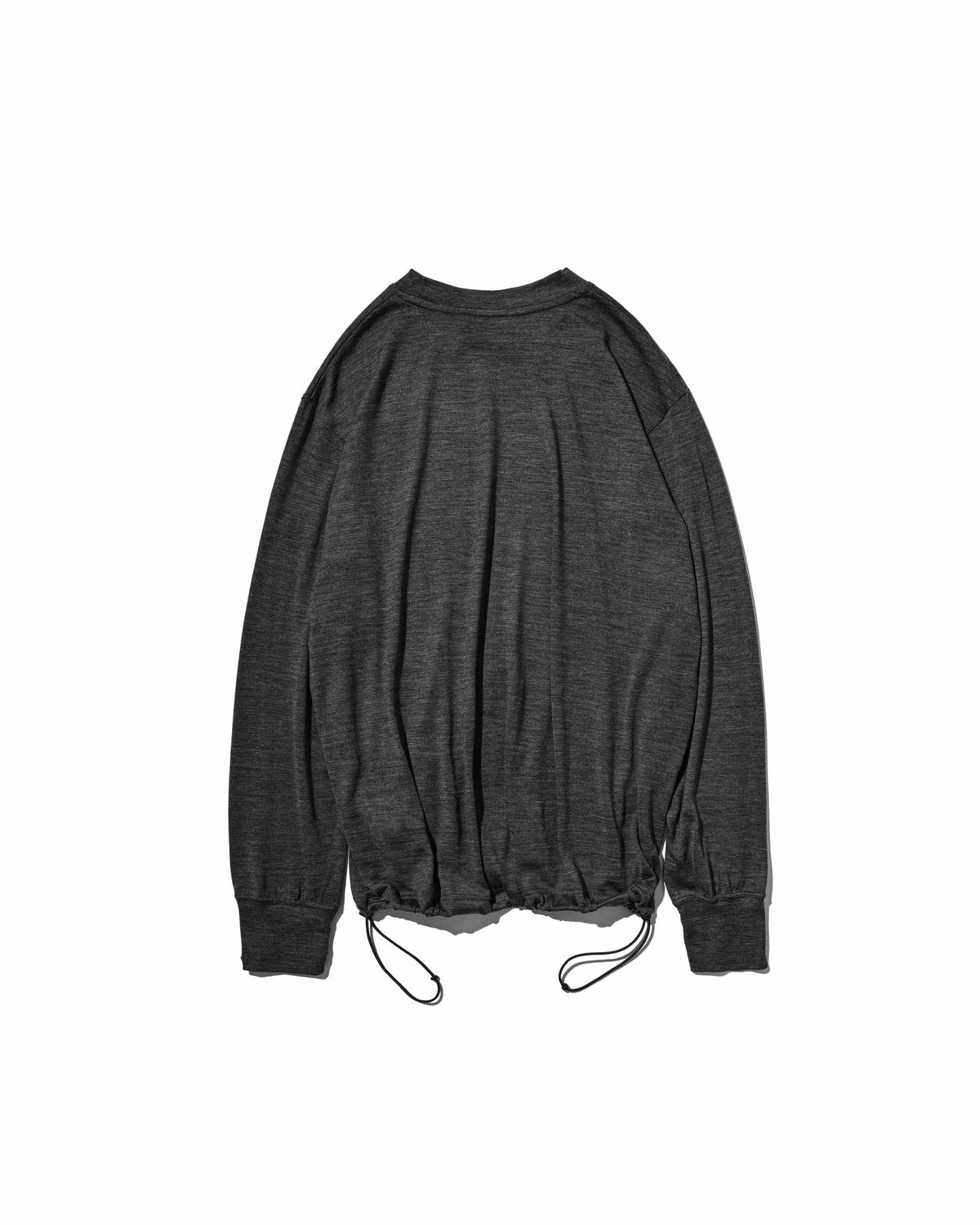 【9.16 WED 20:00- IN STOCK】MERINO WOOL L/S TEE (GRAY)