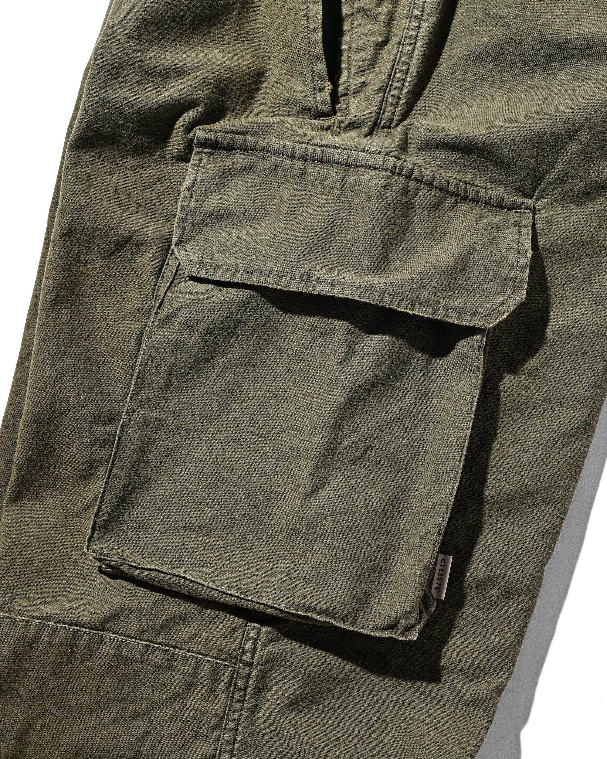【6.18 WED 20:00- IN STOCK】VINTAGE EFFECT M47 PANTS (OLIVE)