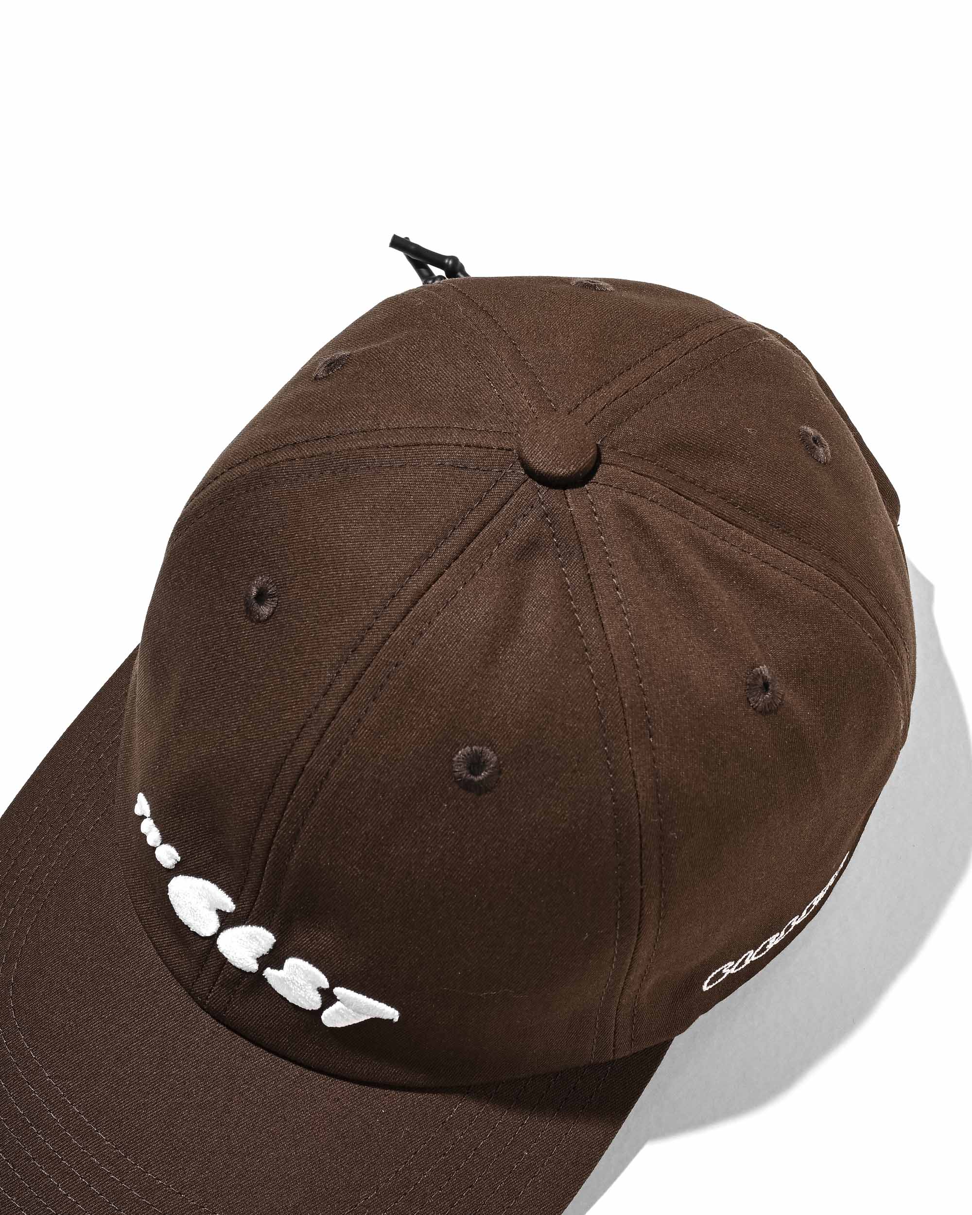 【9.12 SAT 20:00- IN STOCK】"CLST" LOGO ACTIVE CITY CAP (BROWN)