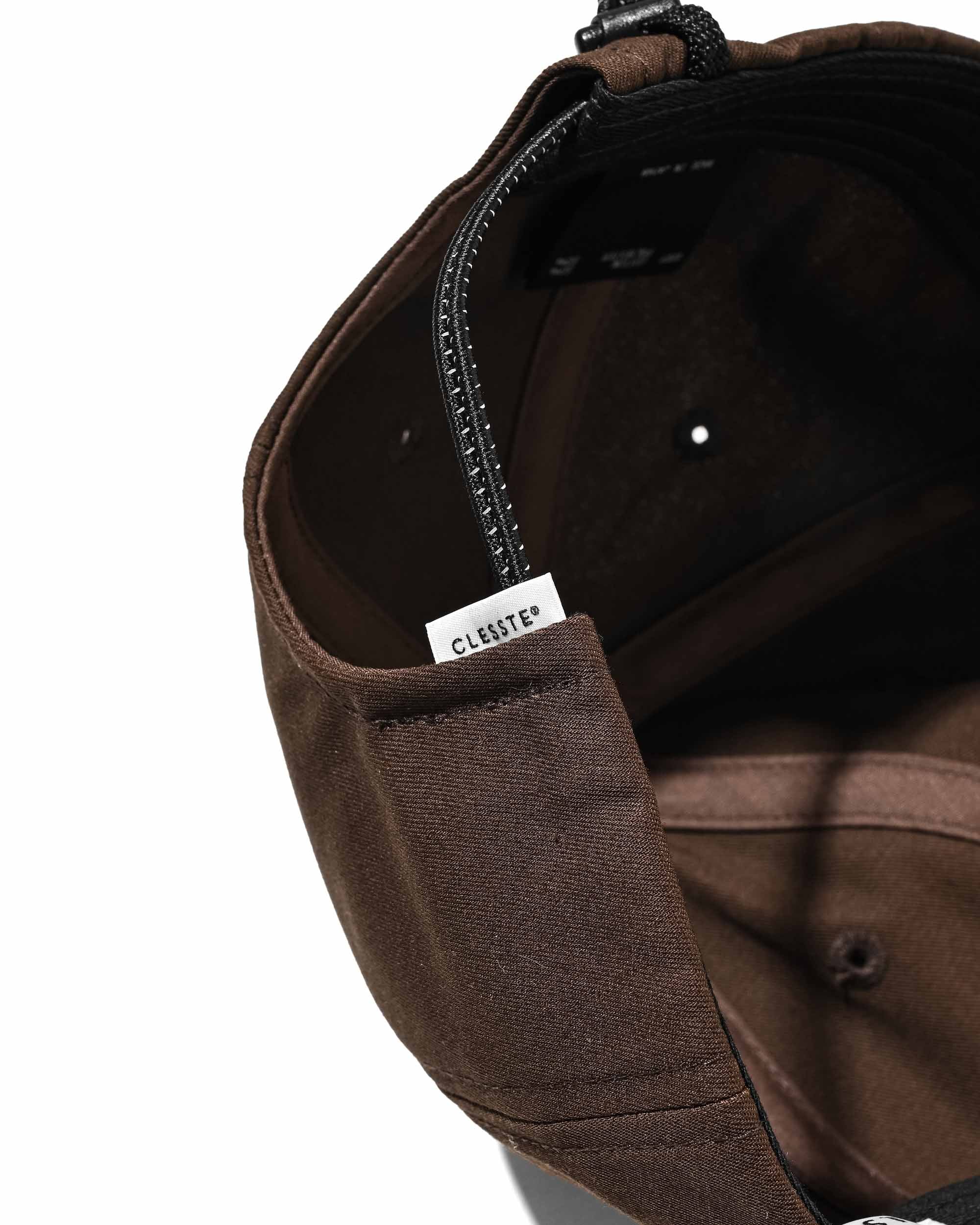 【9.12 SAT 20:00- IN STOCK】"CLST" LOGO ACTIVE CITY CAP (BROWN)