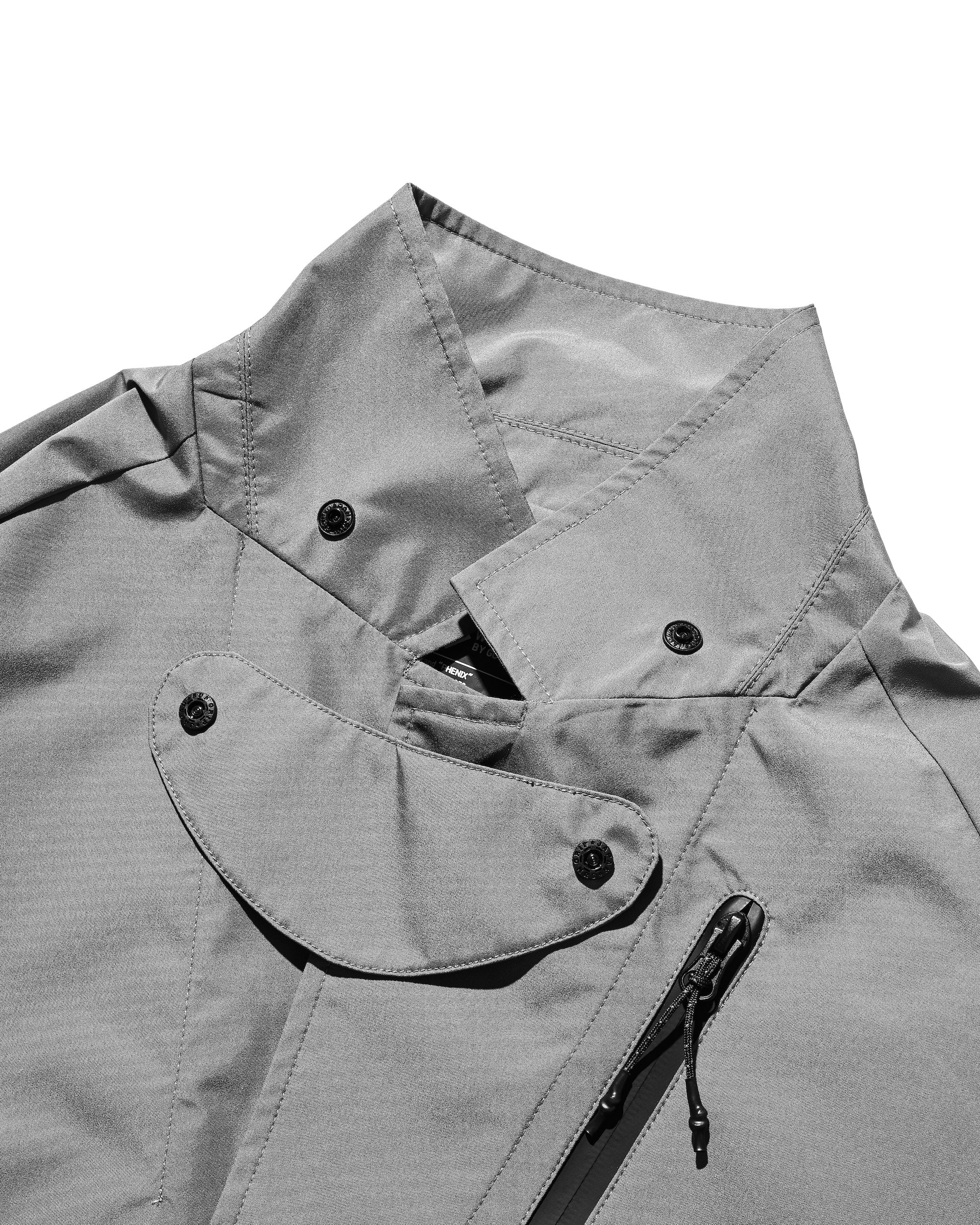 【1.31 SAT 20:00- IN STOCK】+phenix WINDSTOPPER® by GORE-TEX LABS ACTIVE CITY STORAGE JACKET (CHARCOAL GRAY)