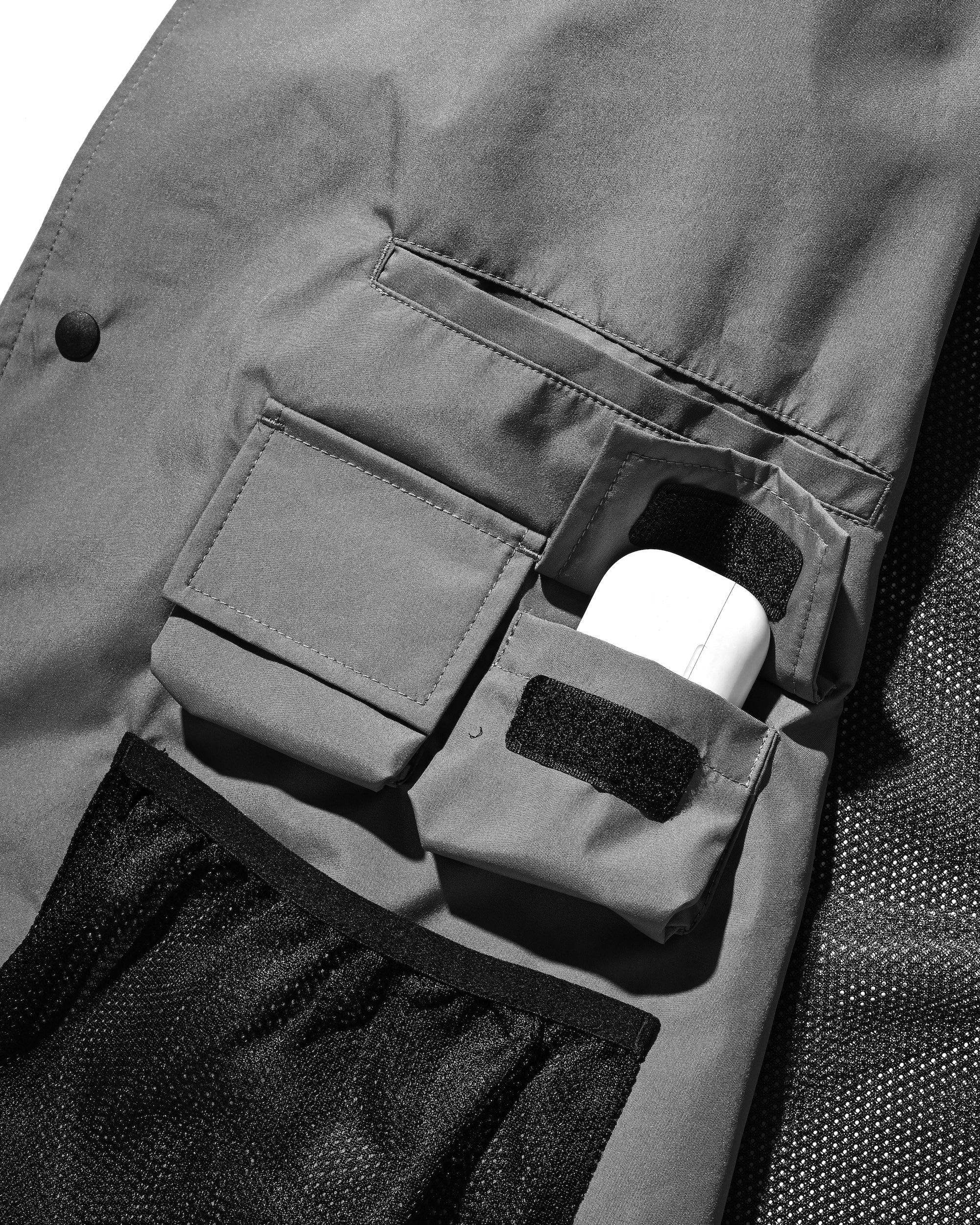 【1.31 SAT 20:00- IN STOCK】+phenix WINDSTOPPER® by GORE-TEX LABS ACTIVE CITY STORAGE JACKET (CHARCOAL GRAY)