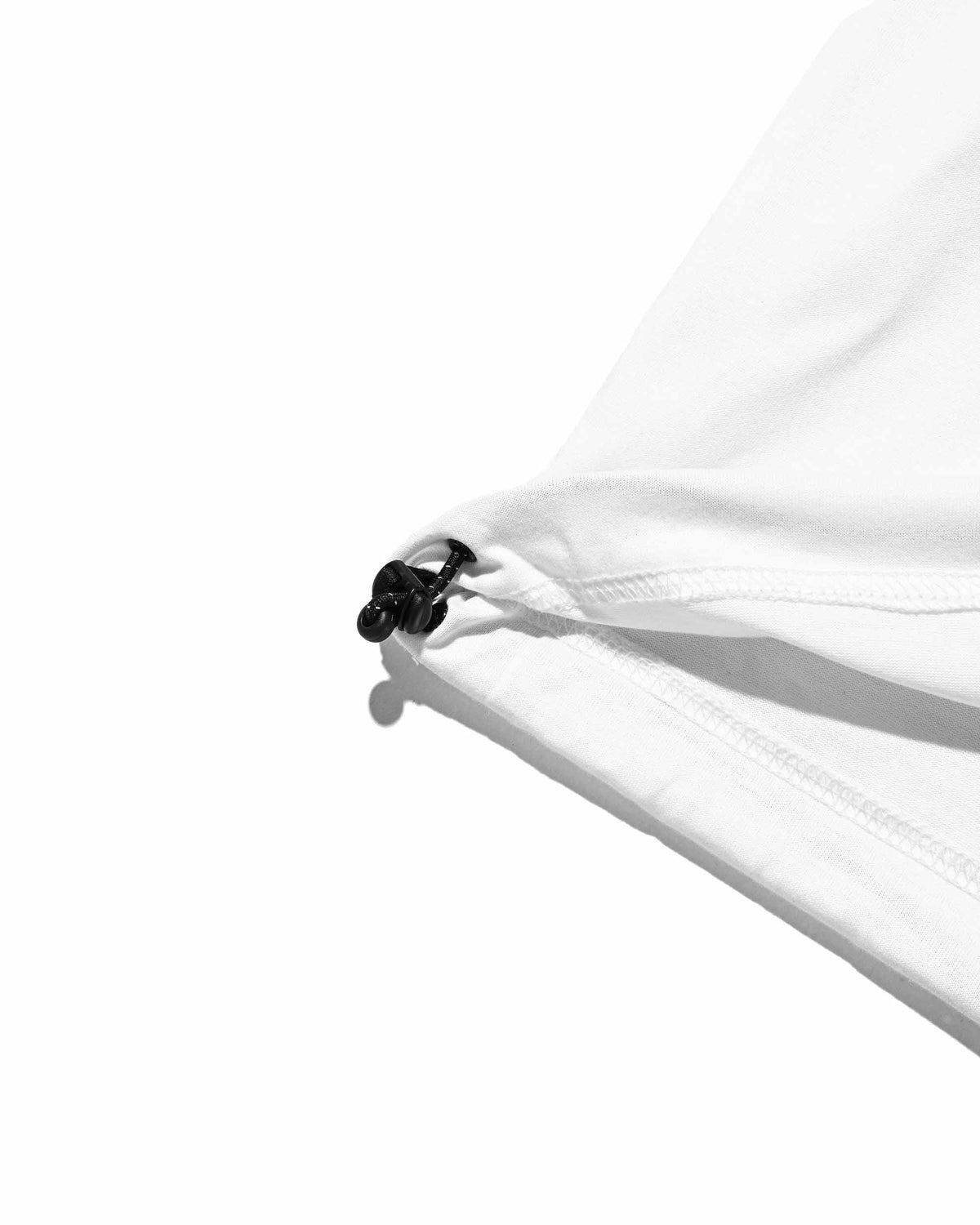 【10.4 SUN 20:00- IN STOCK】【LIMITED】 “YES G♡♡D MARKET" S/S T-SHIRT WITH DRAWSTRINGS (WHITE)
