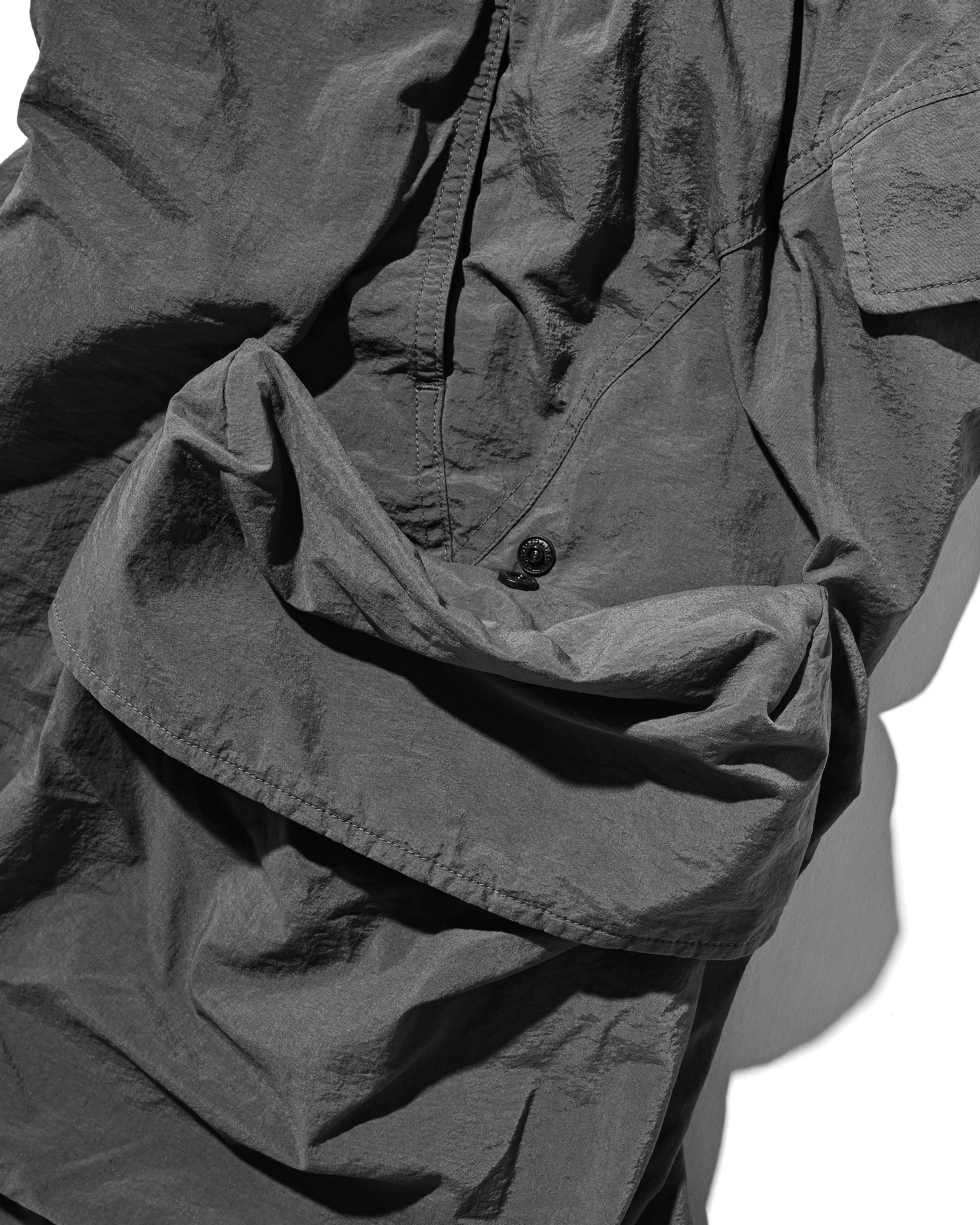 【6.25 WED 20:00- IN STOCK】VINTAGE WASHED CITY MILITARY HALF PANTS 002 (FADE BLACK)