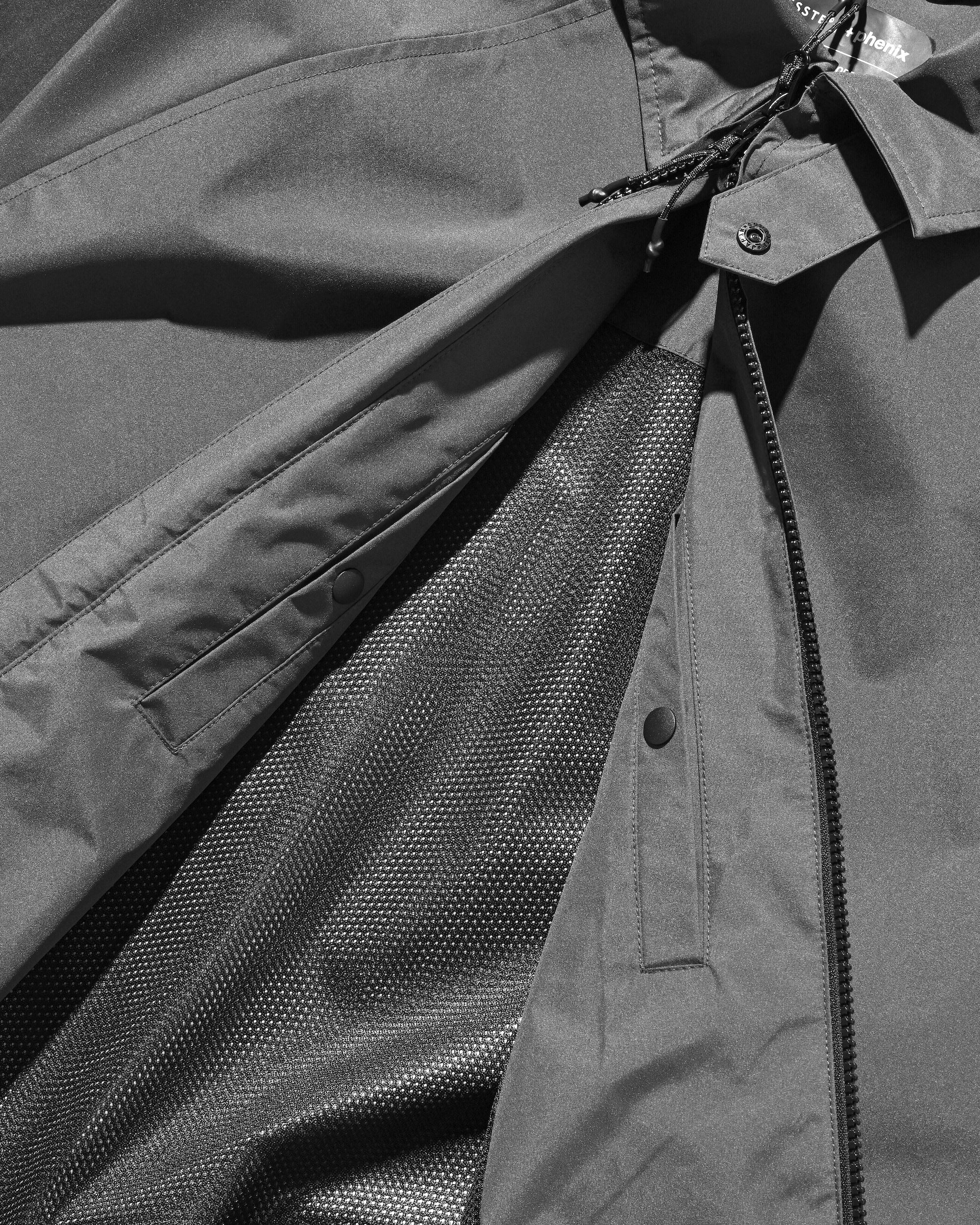+phenix WINDSTOPPER® by GORE-TEX LABS ACTIVE CITY UTILITY JACKET (CHARCOAL GRAY)