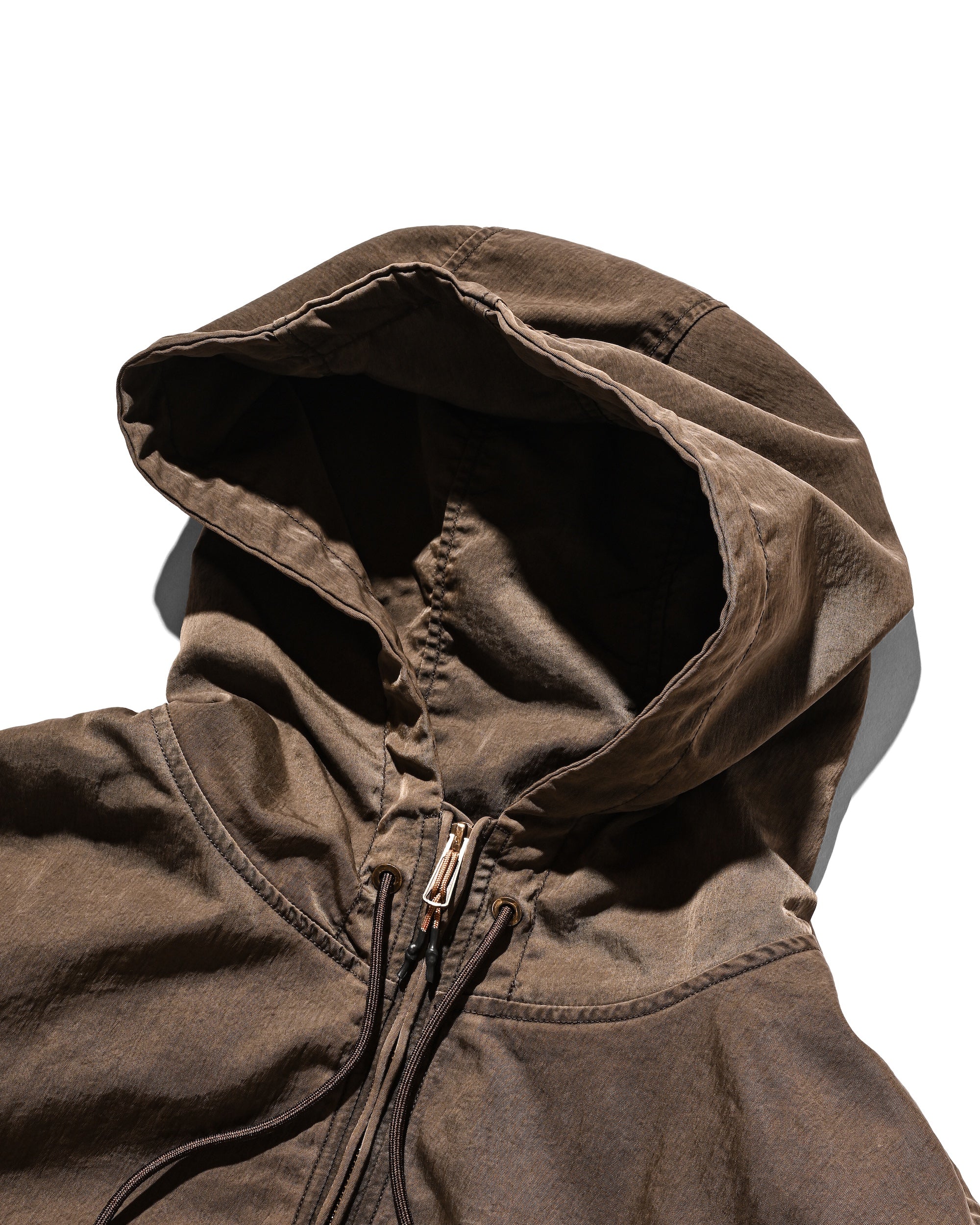 【2.7 SAT 20:00- IN STOCK】FADED FINISH NYLON CITY ACTIVE JACKET (FADE BROWN)