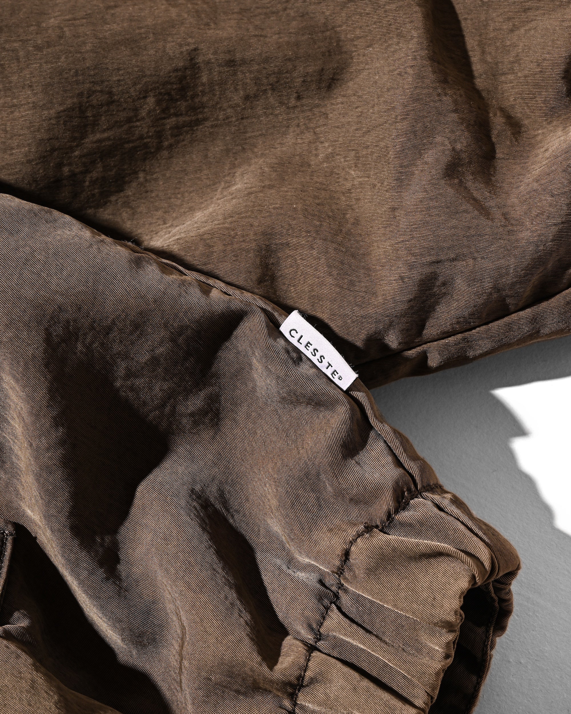 【2.7 SAT 20:00- IN STOCK】FADED FINISH NYLON CITY ACTIVE JACKET (FADE BROWN)