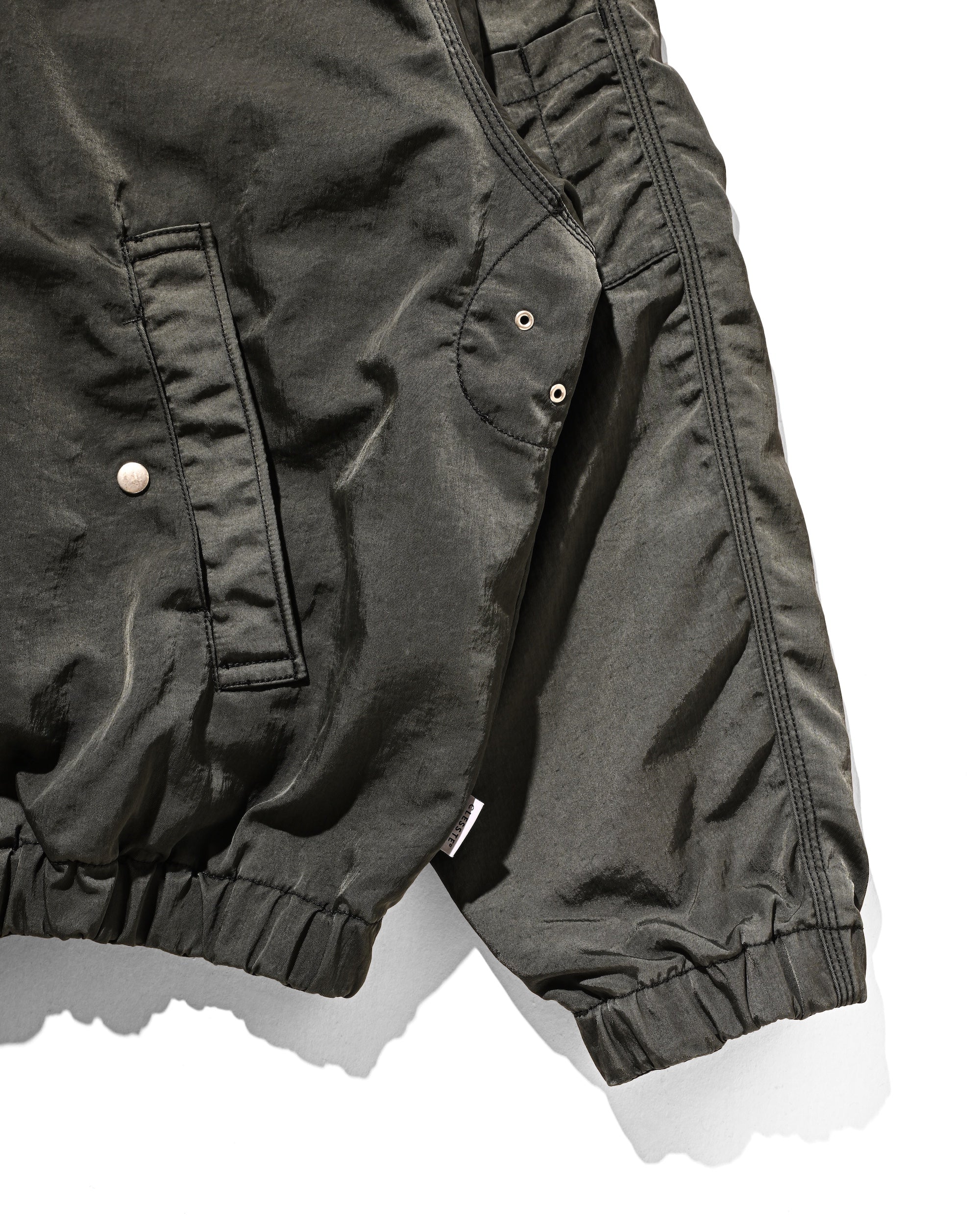 FADED FINISH NYLON CITY ACTIVE JACKET (FADE BLACK)