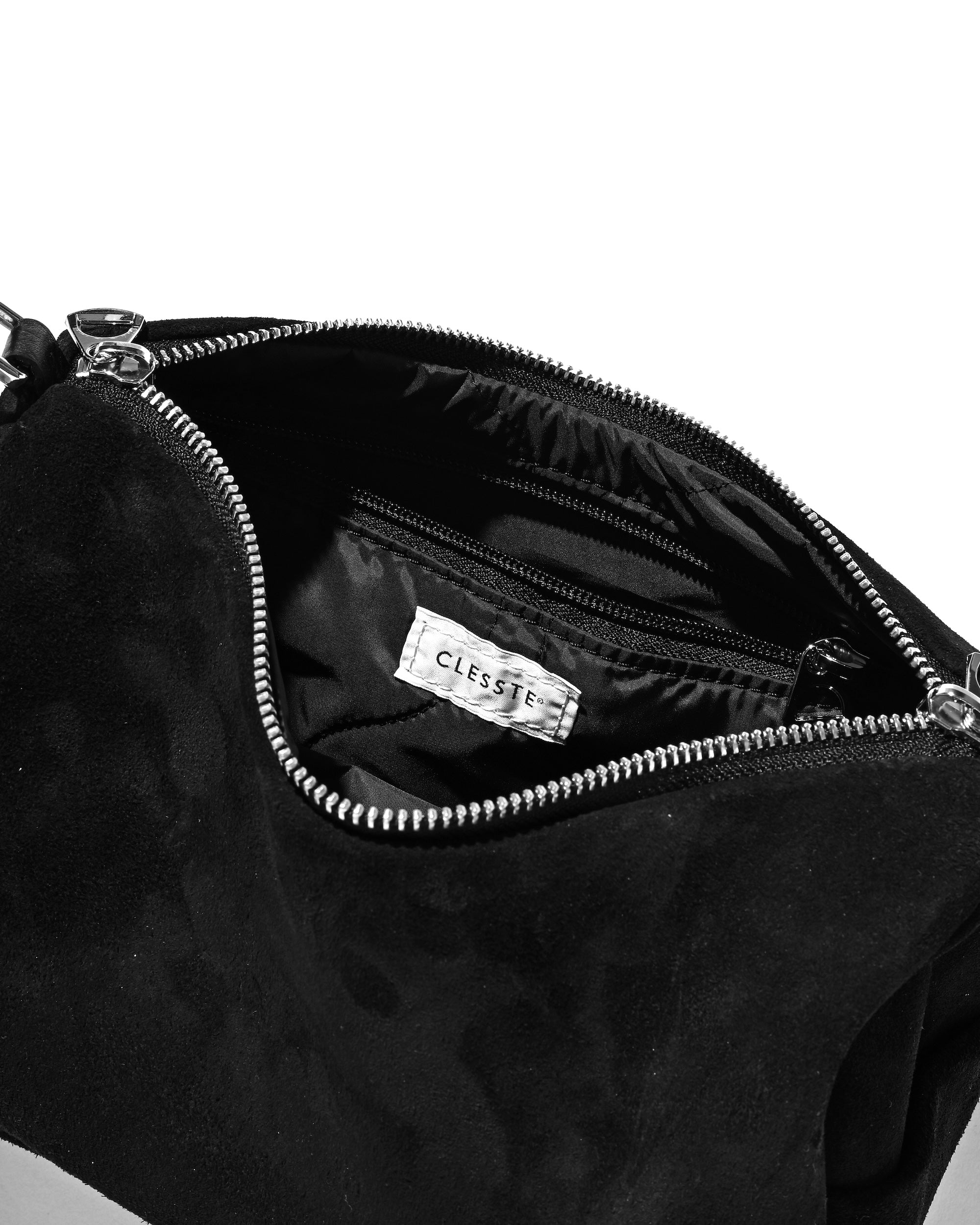 SUEDE DAYOFF BAG MINI (BLACK)