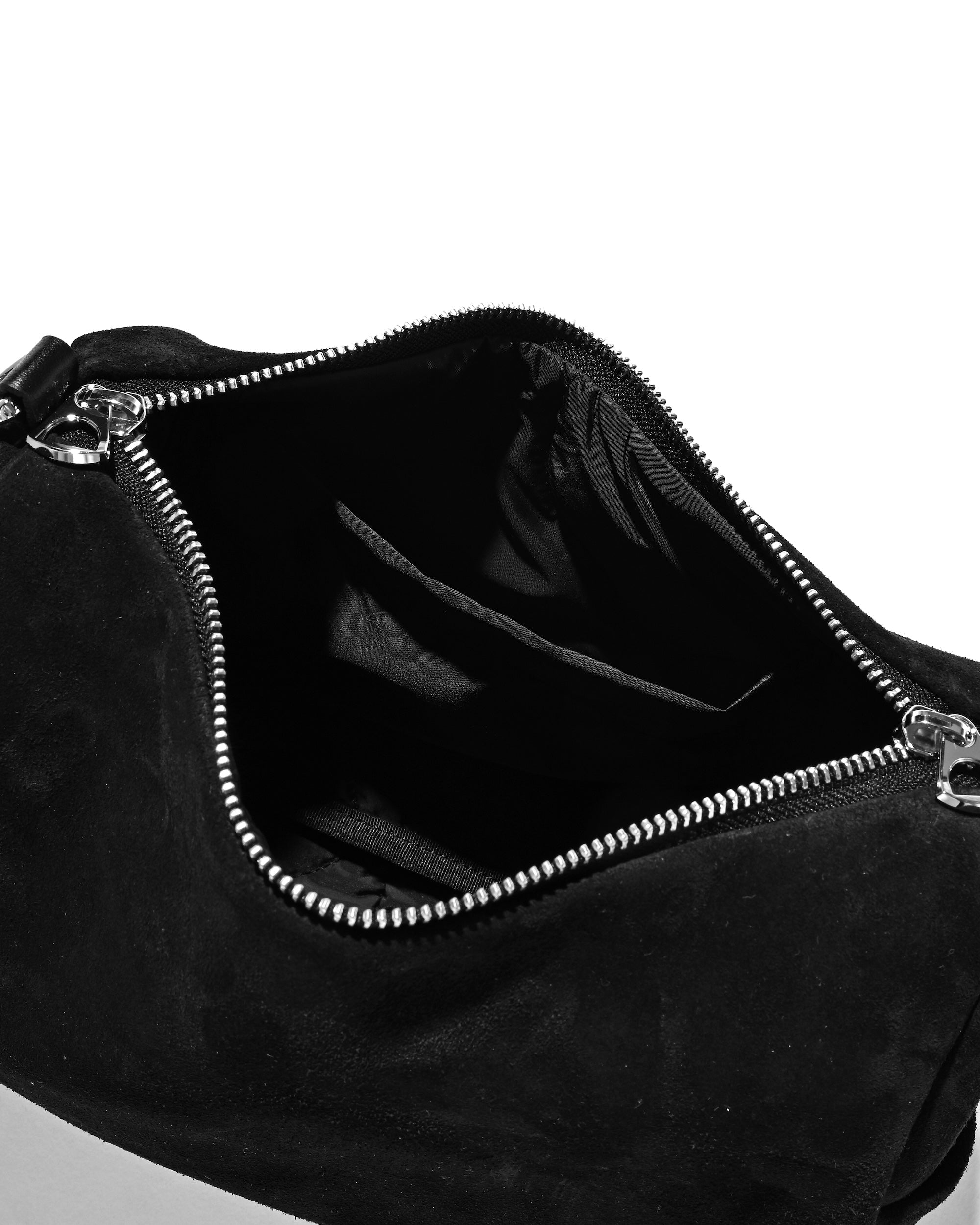 SUEDE DAYOFF BAG MINI (BLACK)