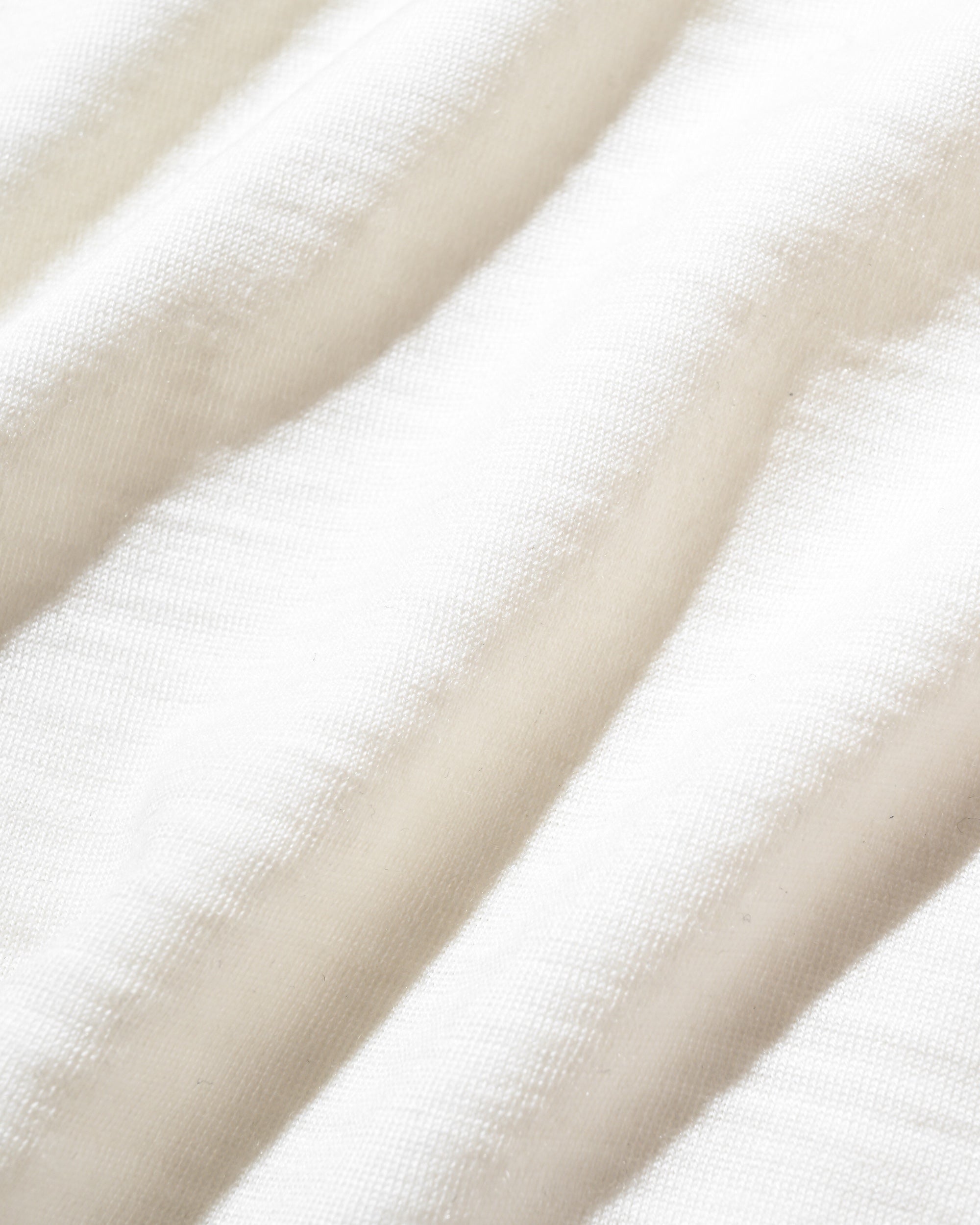 WASHABLE WOOL S/S T-SHIRT (WHITE)