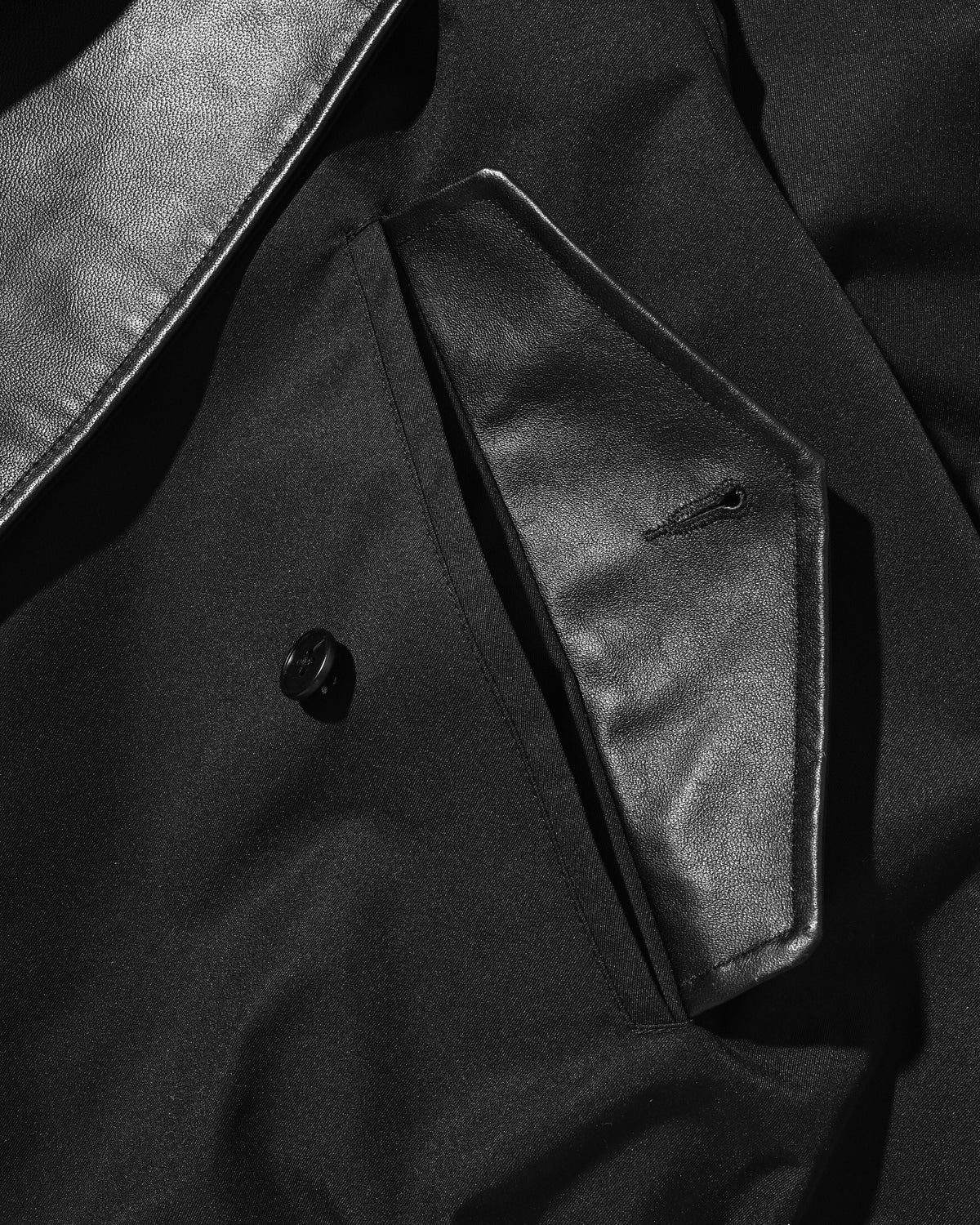 【10.24 SAT 20:00- IN STOCK】 +phenix WINDSTOPPER® by GORE-TEX LABS TWILL CITY DOUBLE FLAP JACKET (BLACK)