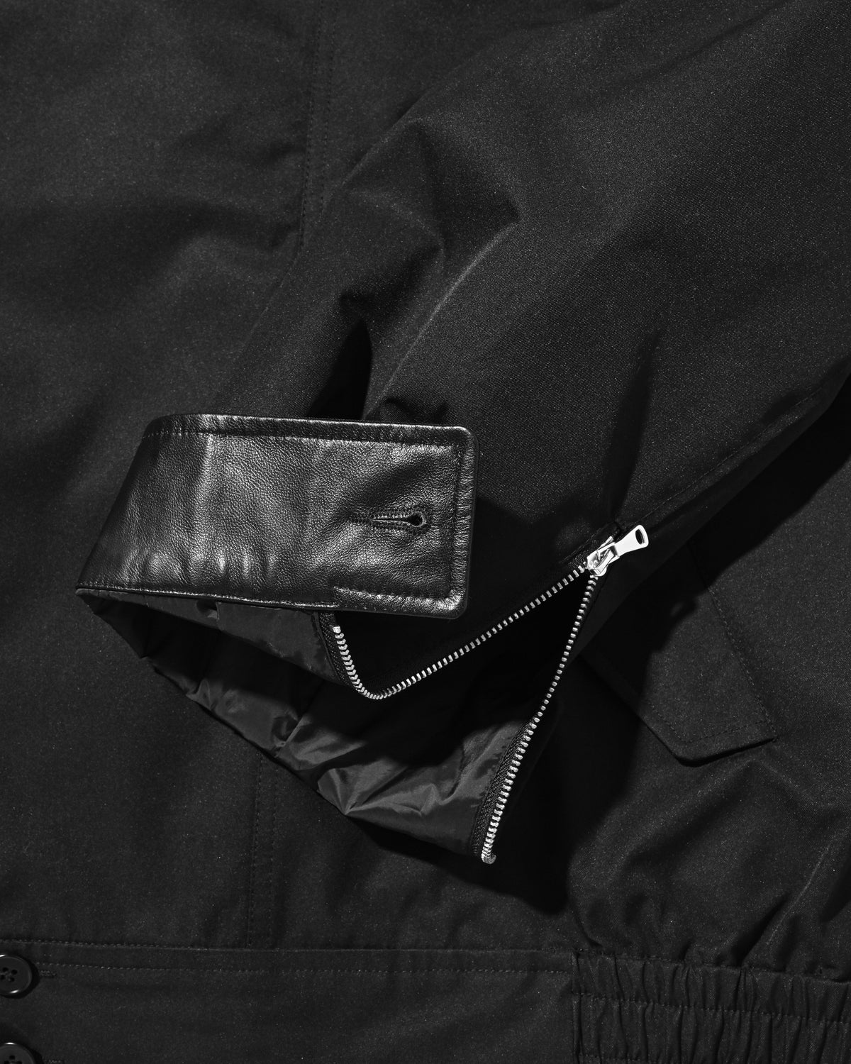 【10.24 SAT 20:00- IN STOCK】 +phenix WINDSTOPPER® by GORE-TEX LABS TWILL CITY DOUBLE FLAP JACKET (BLACK)