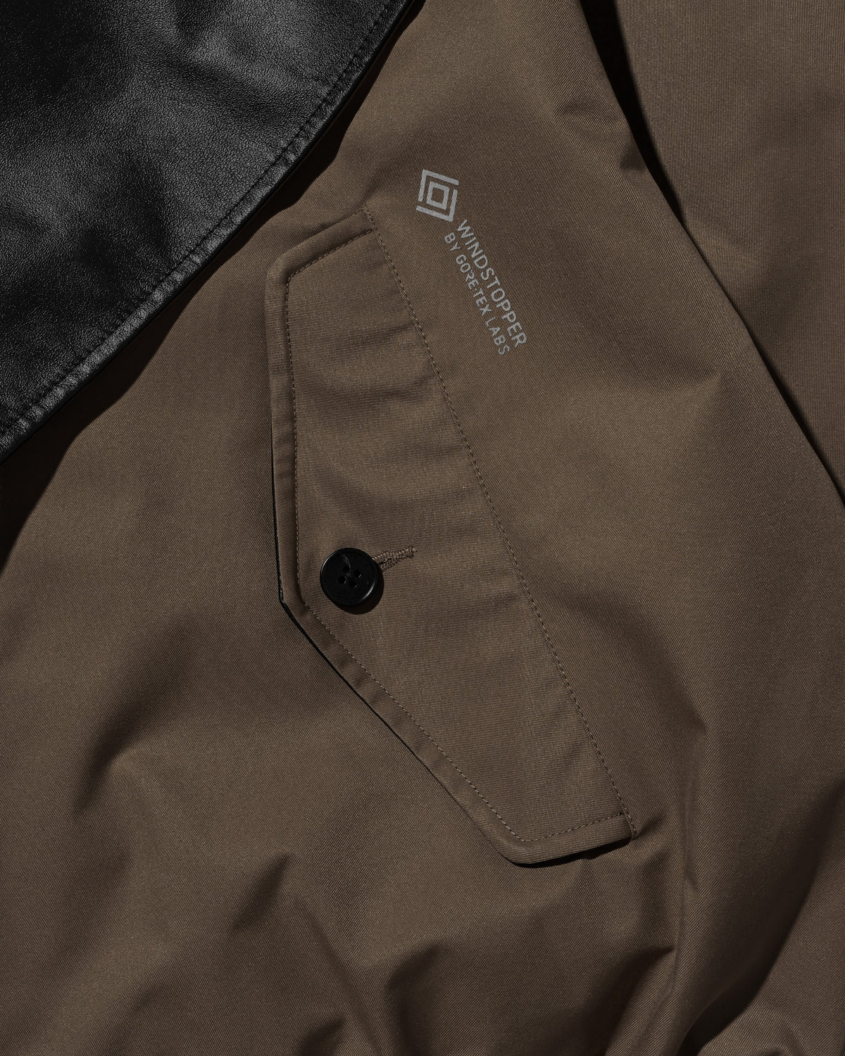 【10.24 SAT 20:00- IN STOCK】 +phenix WINDSTOPPER® by GORE-TEX LABS TWILL CITY DOUBLE FLAP JACKET (URBAN BROWN)