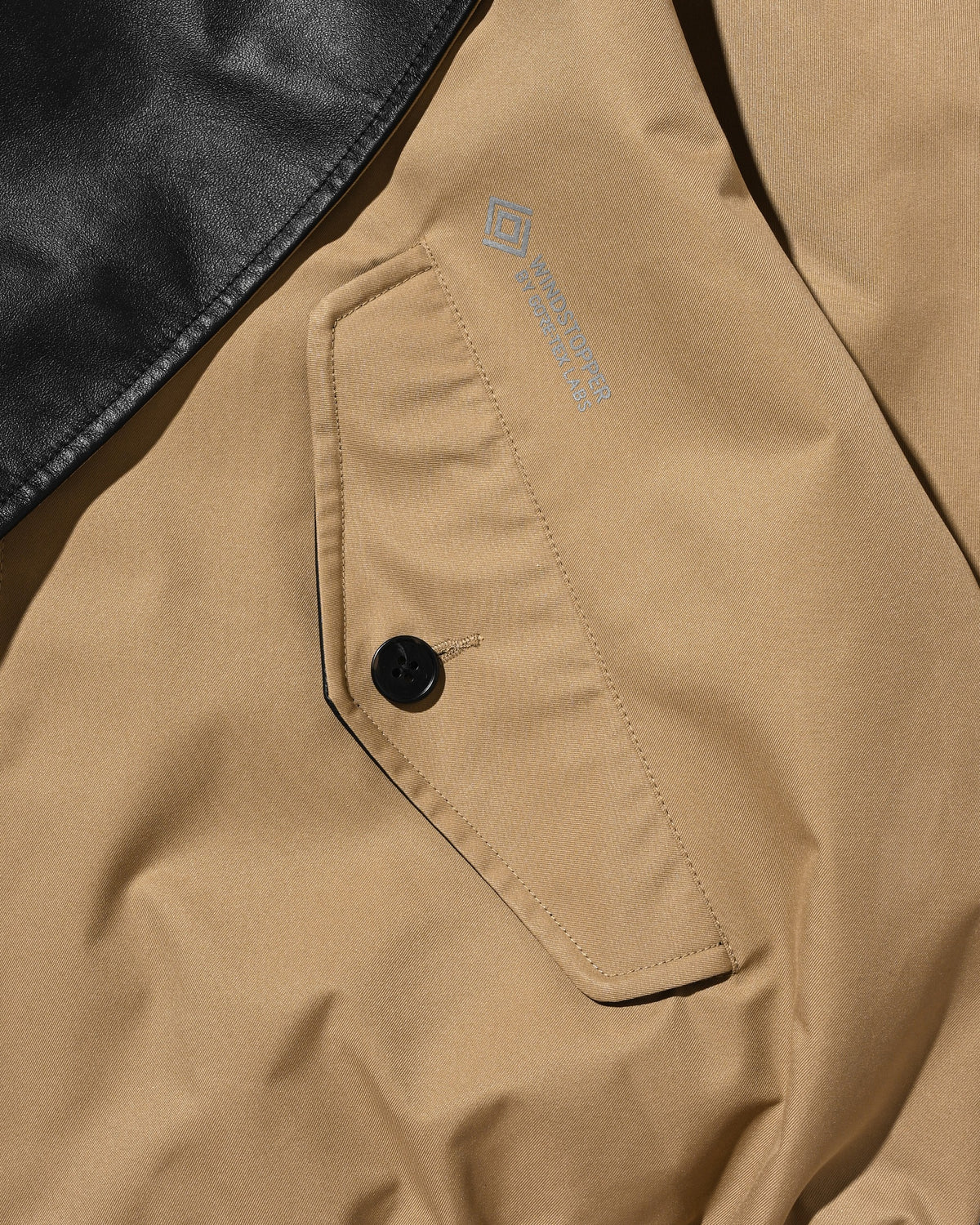 【10.24 SAT 20:00- IN STOCK】 +phenix WINDSTOPPER® by GORE-TEX LABS TWILL CITY DOUBLE FLAP JACKET (CAMEL BEIGE)