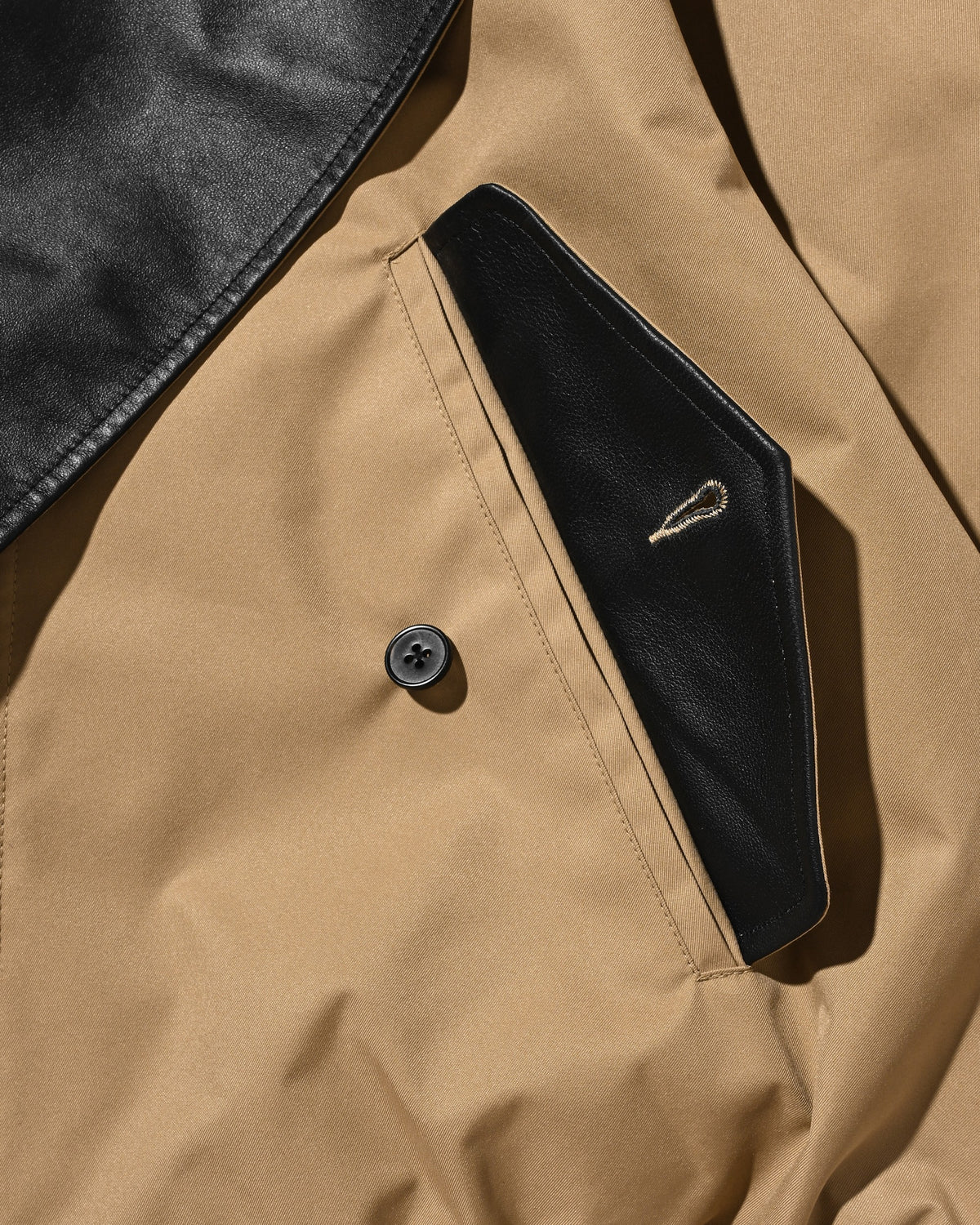【10.24 SAT 20:00- IN STOCK】 +phenix WINDSTOPPER® by GORE-TEX LABS TWILL CITY DOUBLE FLAP JACKET (CAMEL BEIGE)