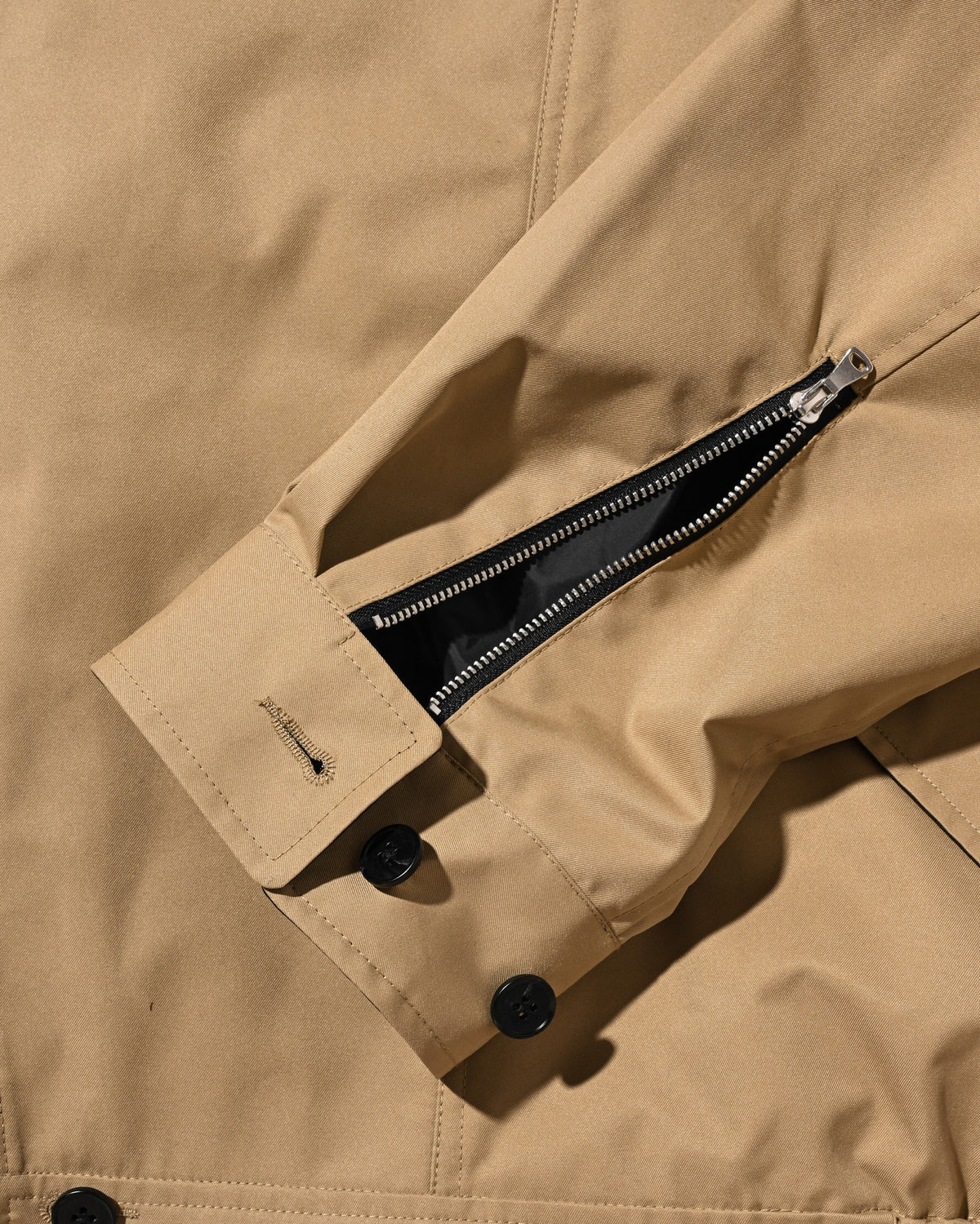 【10.24 SAT 20:00- IN STOCK】 +phenix WINDSTOPPER® by GORE-TEX LABS TWILL CITY DOUBLE FLAP JACKET (CAMEL BEIGE)