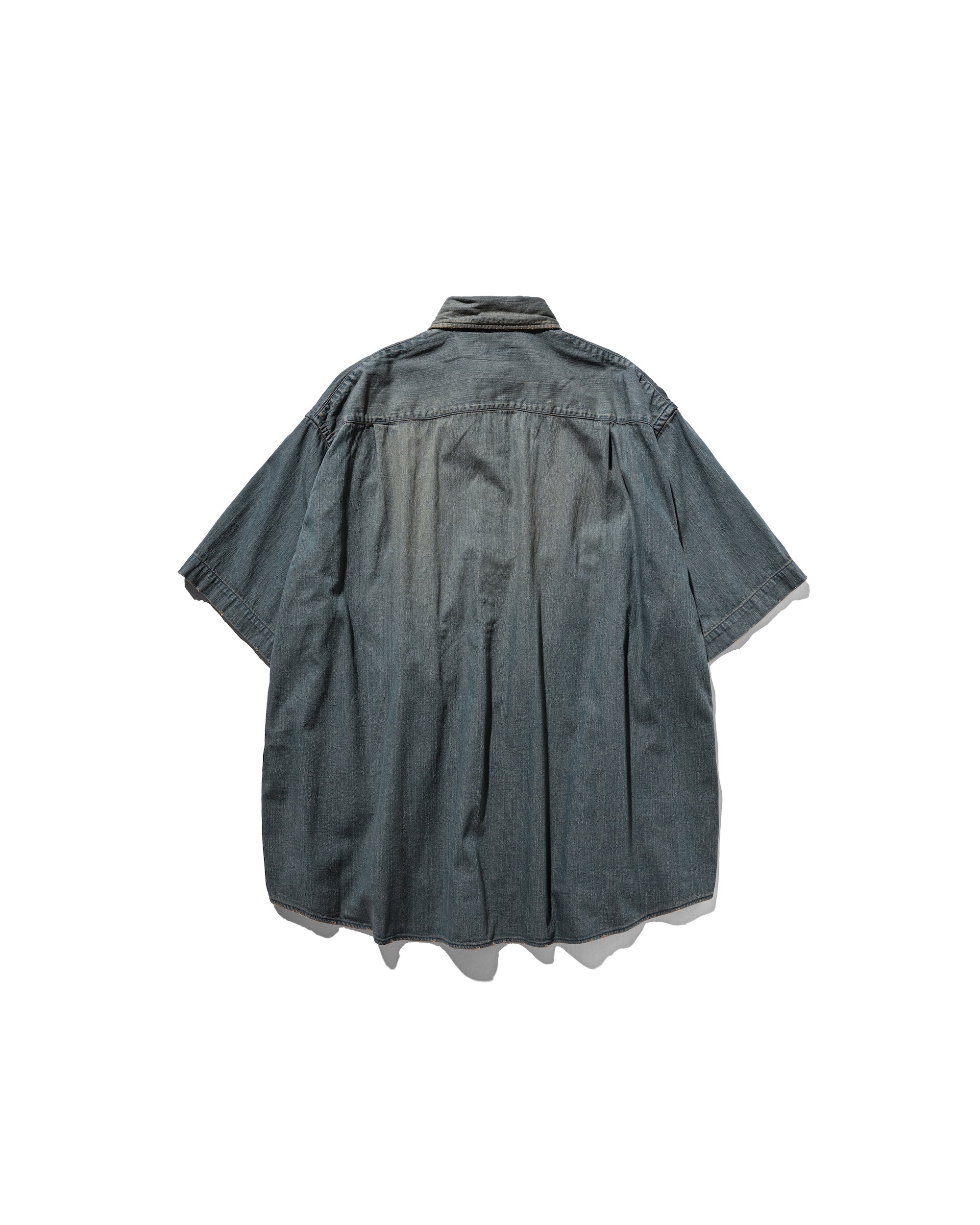 【7.19 SAT 20:00- IN STOCK】DENIM CLASSIC CITY S/S SHIRT (VINTAGE BROWN)