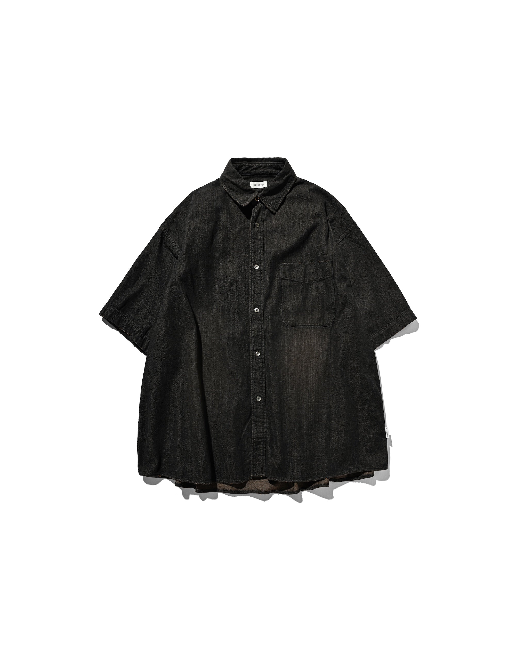 【7.19 SAT 20:00- IN STOCK】DENIM CLASSIC CITY S/S SHIRT (VINTAGE BLACK)