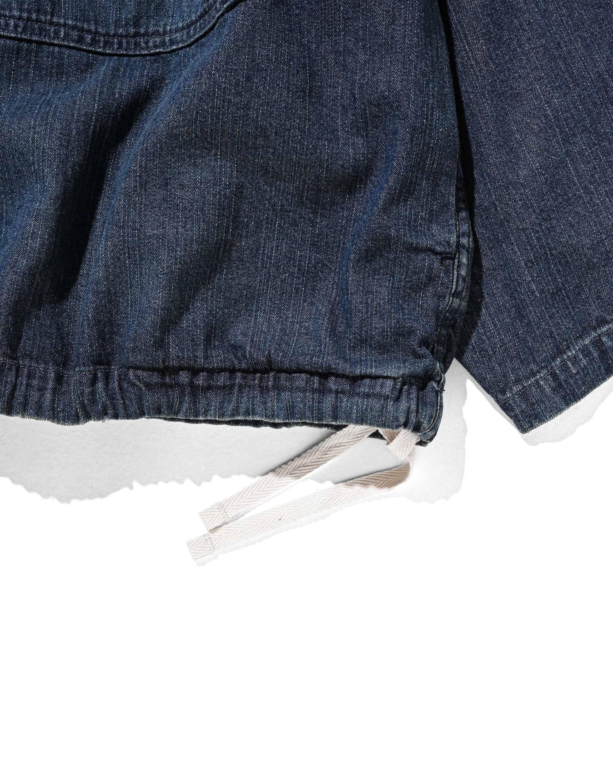 【2.21 SAT 20:00- IN STOCK】VINTAGE DYED SELVEDGE DENIM US ARMY M-35 PULLOVER JACKET (VINTAGE INDIGO)