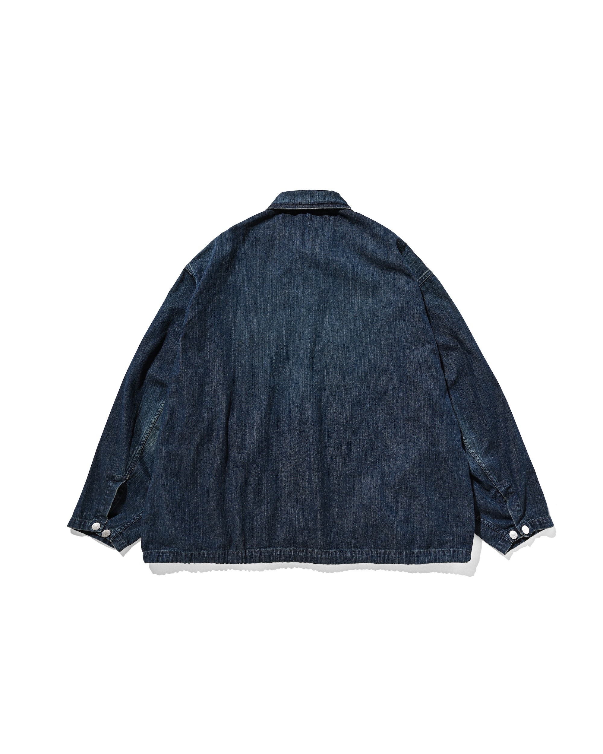 VINTAGE DYED SELVEDGE DENIM US ARMY M-35 PULLOVER JACKET (VINTAGE INDI