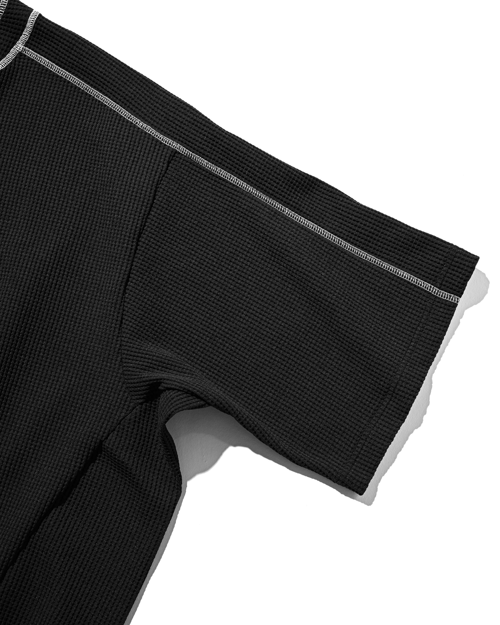 【7.9 WED 20:00- IN STOCK】CITY S/S LIGHT THERMAL PULLOVER (BLACK)