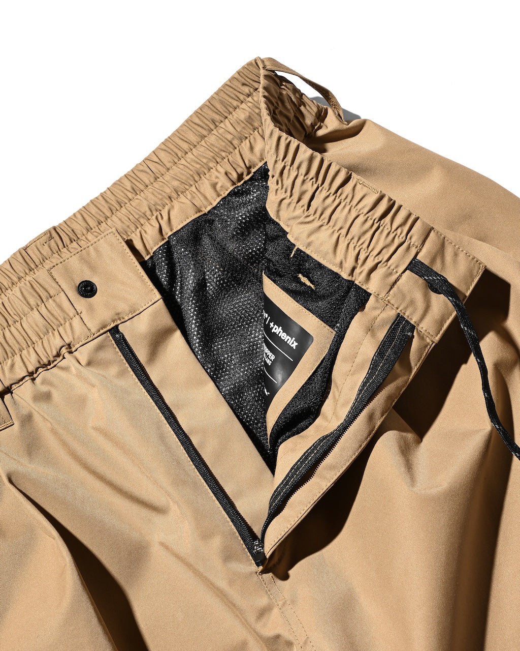 【9.2 WED 20:00- IN STOCK】+phenix WINDSTOPPER® by GORE-TEX LABS TWILL CITY BARREL LEG PANTS (CAMEL BEIGE)