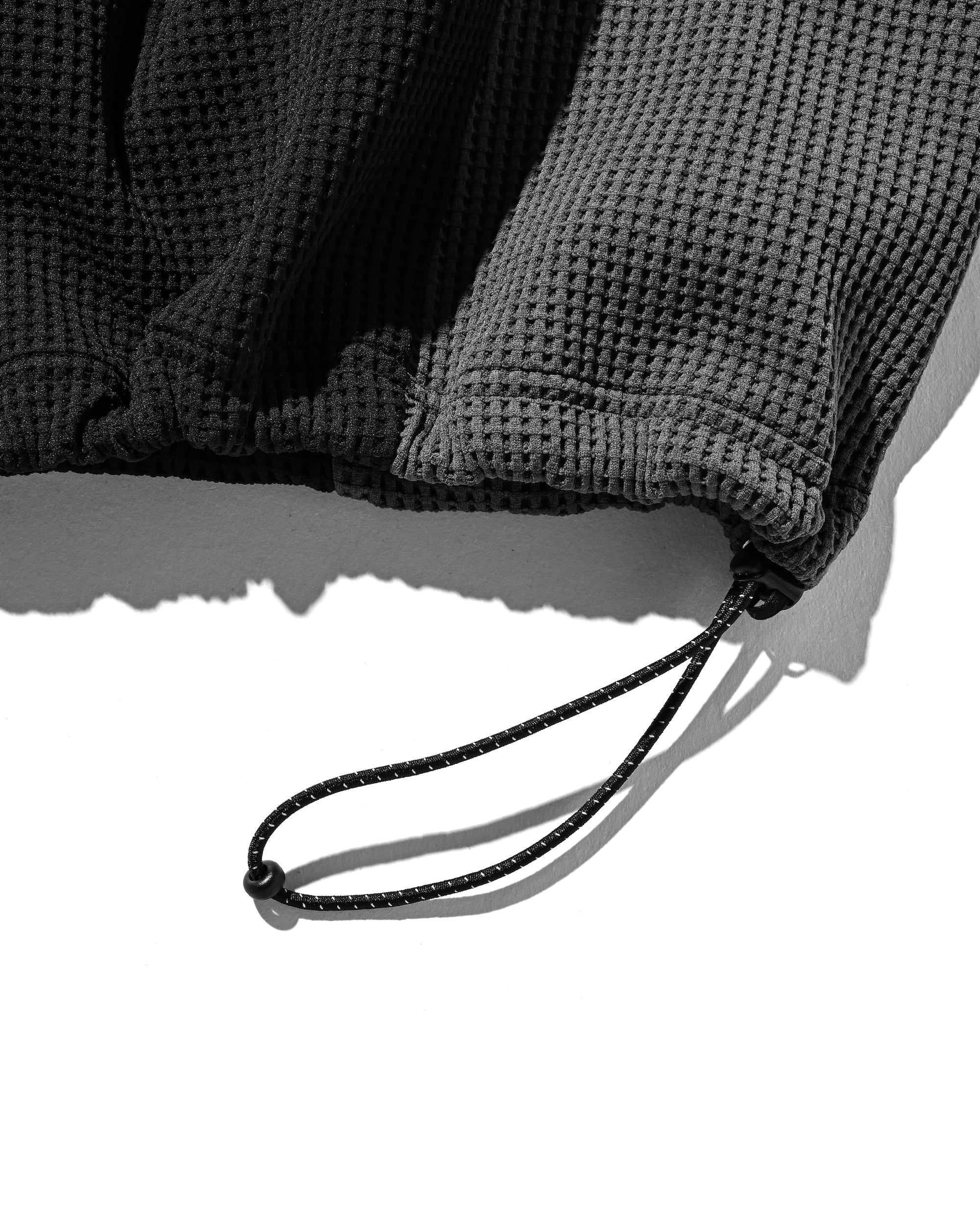【7.9 WED 20:00- IN STOCK】CITY S/S LIGHT THERMAL PULLOVER (BLACK×GRAY)
